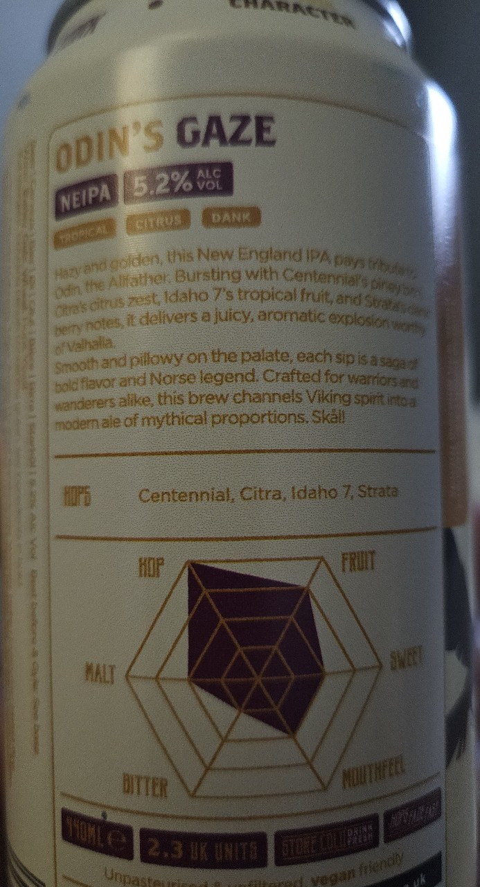 Odin's Gaze, Brew York