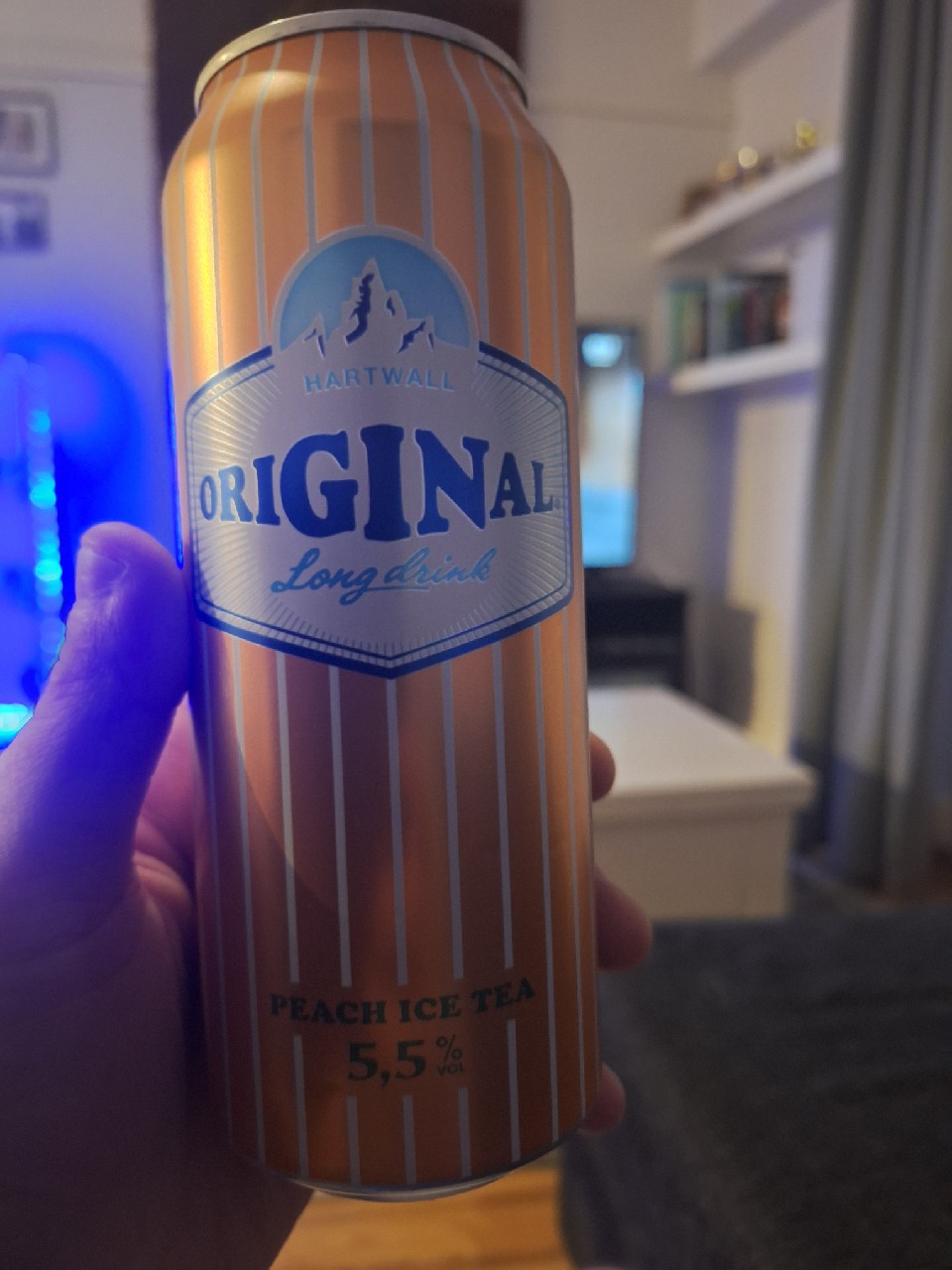 Original Long Drink Peach Ice Tea, Finland