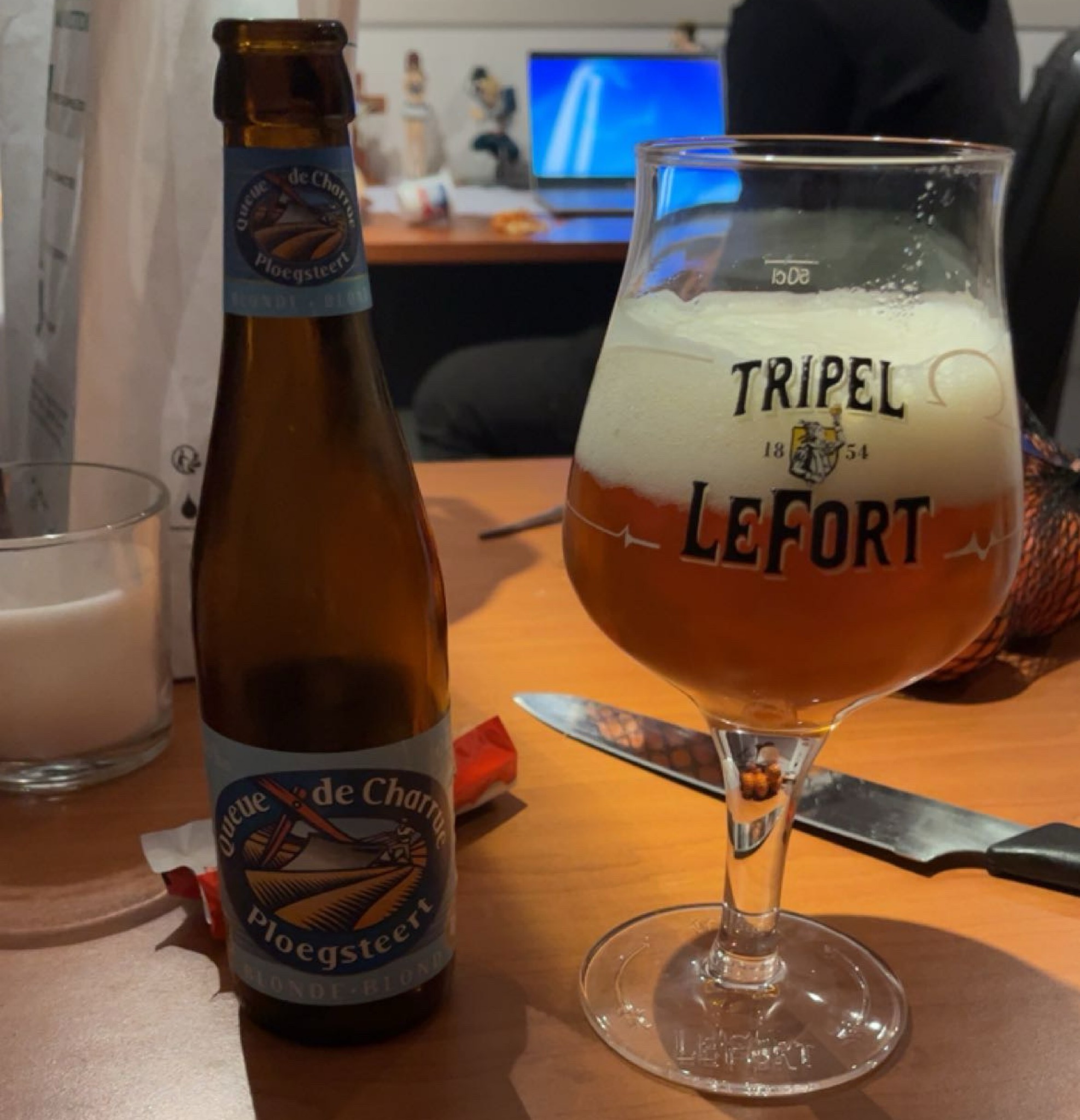 Queue de Charrue Triple / Ploegsteert Tripel, Belgium