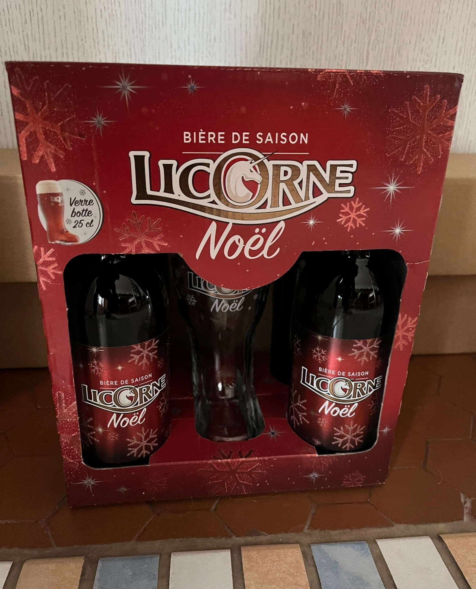 Licorne Noël, France
