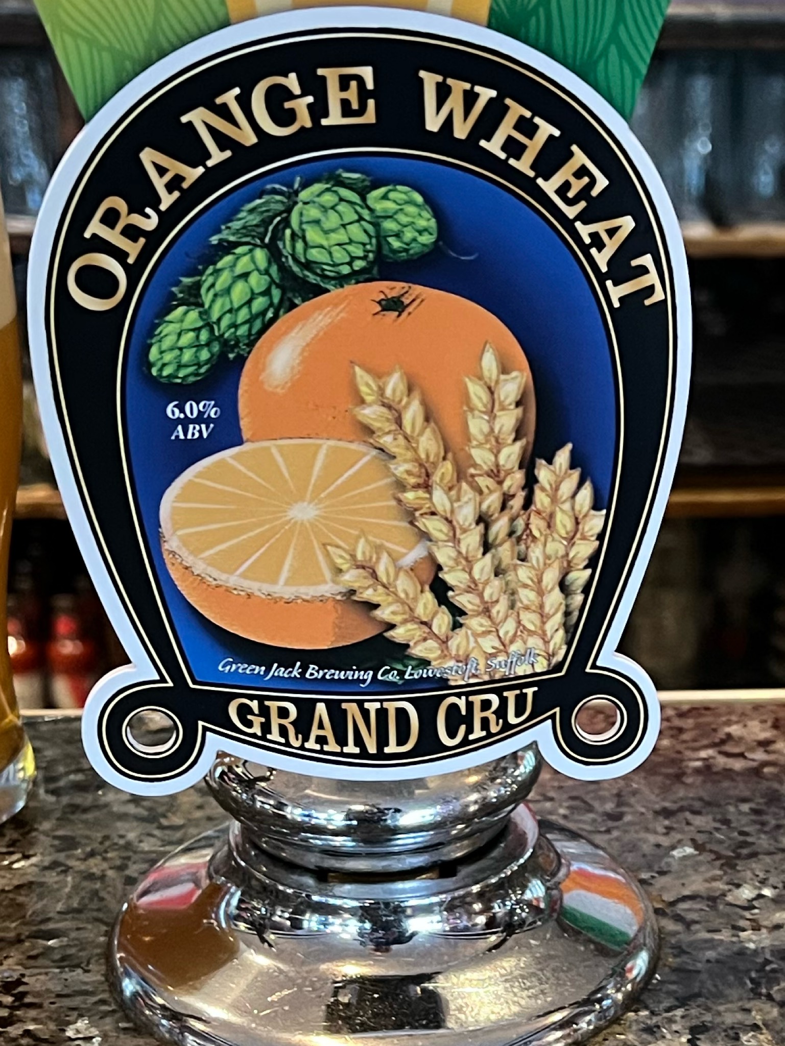 Orange Wheat Grand Cru, Green Jack Brewery