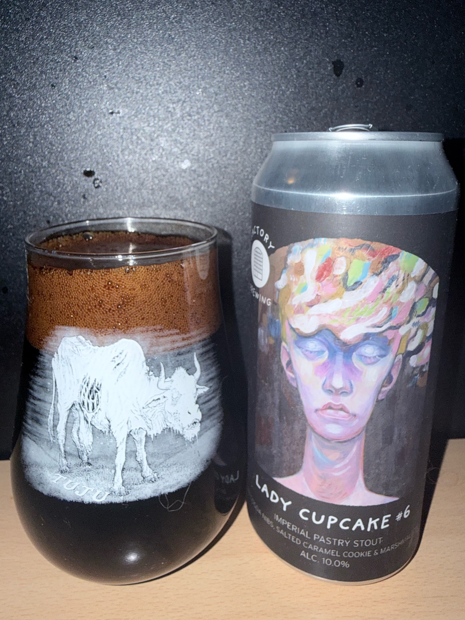 Lady Cupcake #6 (Cocoa Nibs, Salted Caramel Cookie & Marshmallow), Finland