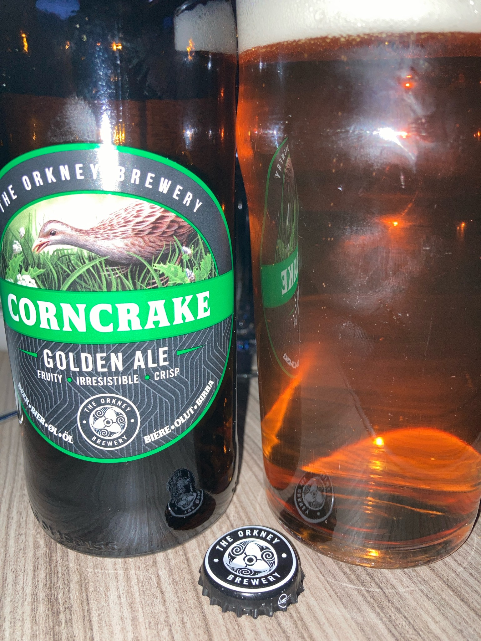Corncrake Ale, The Orkney Brewery (Sinclair Breweries)