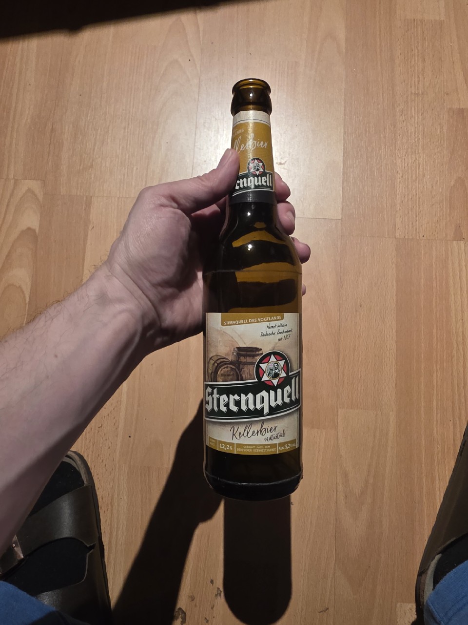 Sternquell Kellerbier naturtrüb, Sternquell-Brauerei