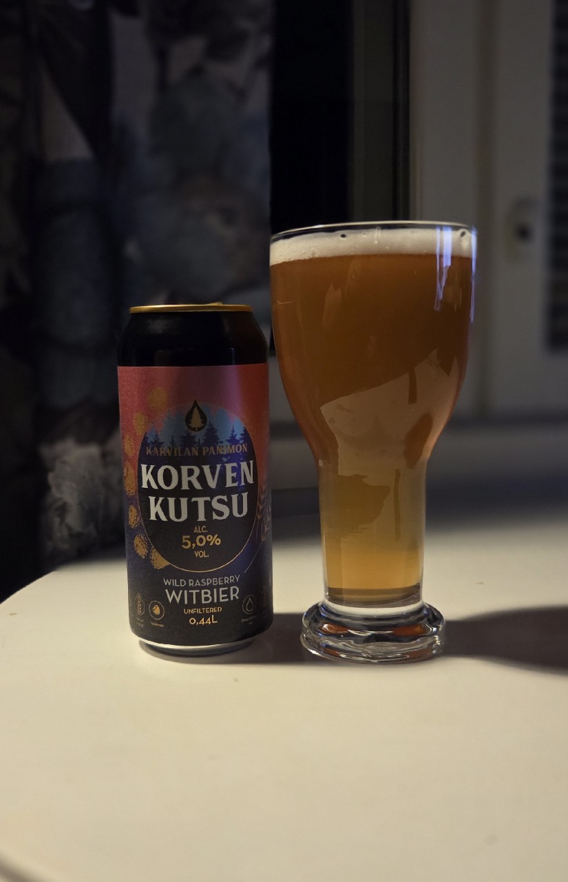 Korven Kutsu Wild Raspberry Witbier, Finland