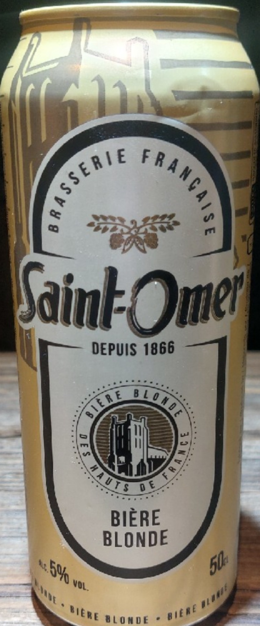 Saint-Omer Blonde De Luxe 5.0 %, Brasserie De Saint-Omer