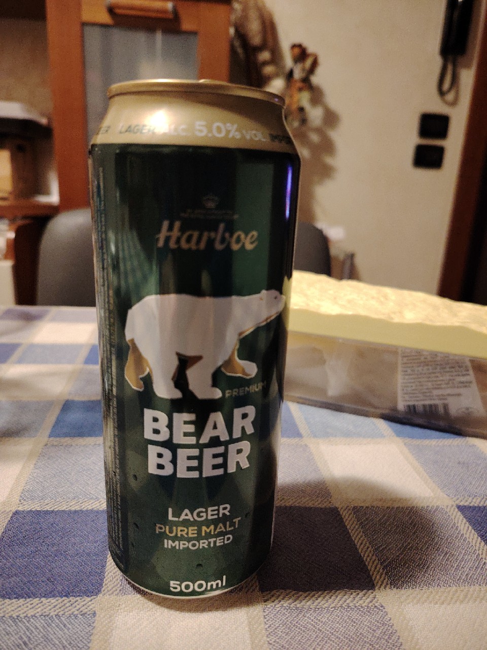 Bear Beer 5,0 %, Harboe's Brewery A / S