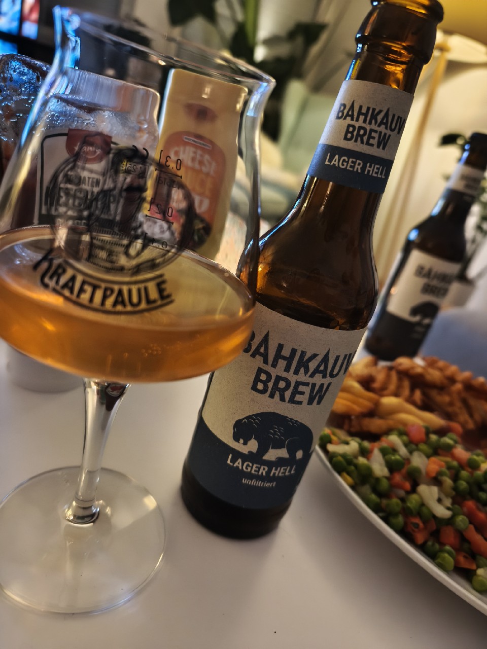 Lager Hell unfiltriert, Bahkauv Brew