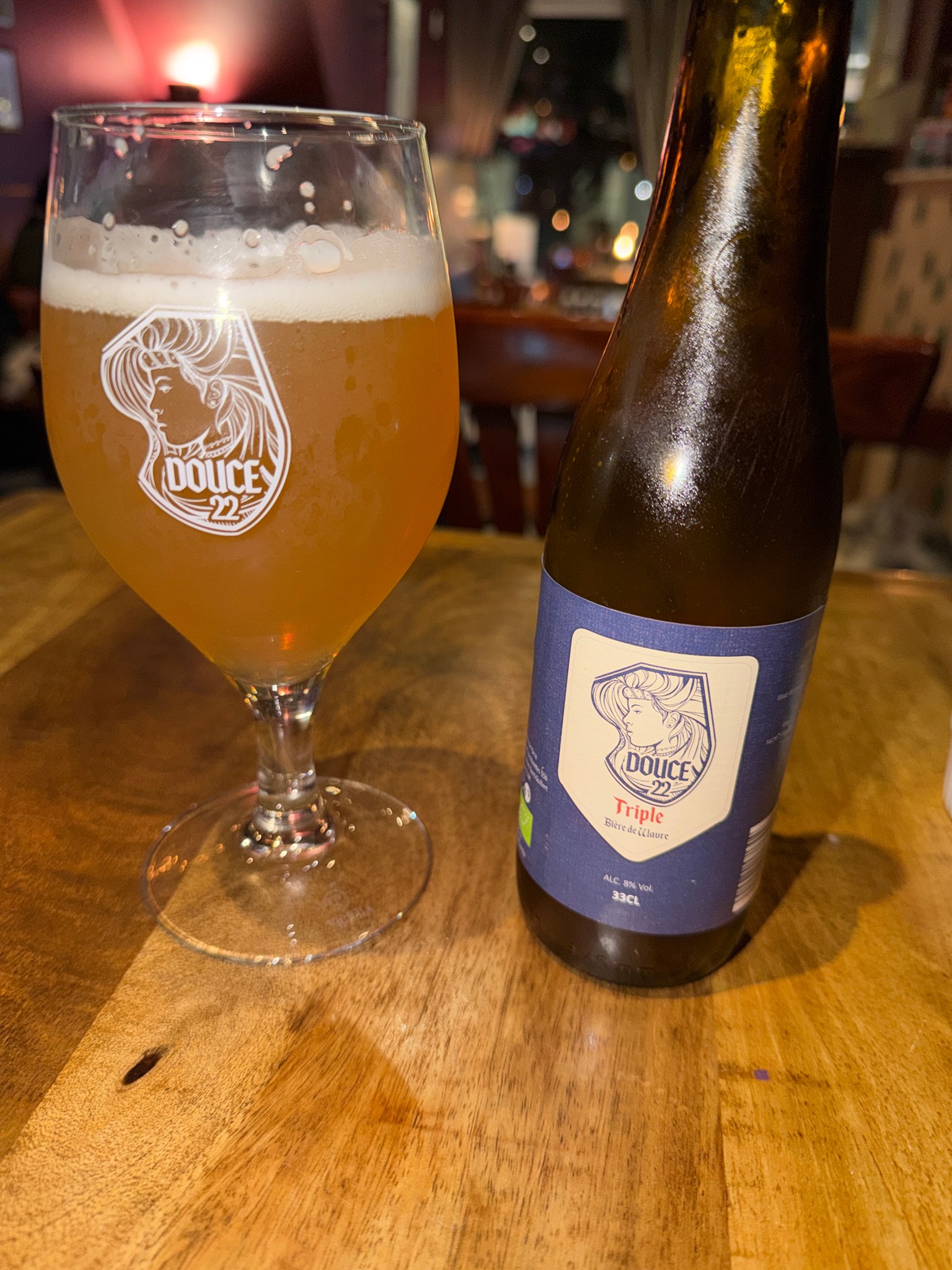 Douce 22 triple, Brasserie de Jandrain-Jandrenouille