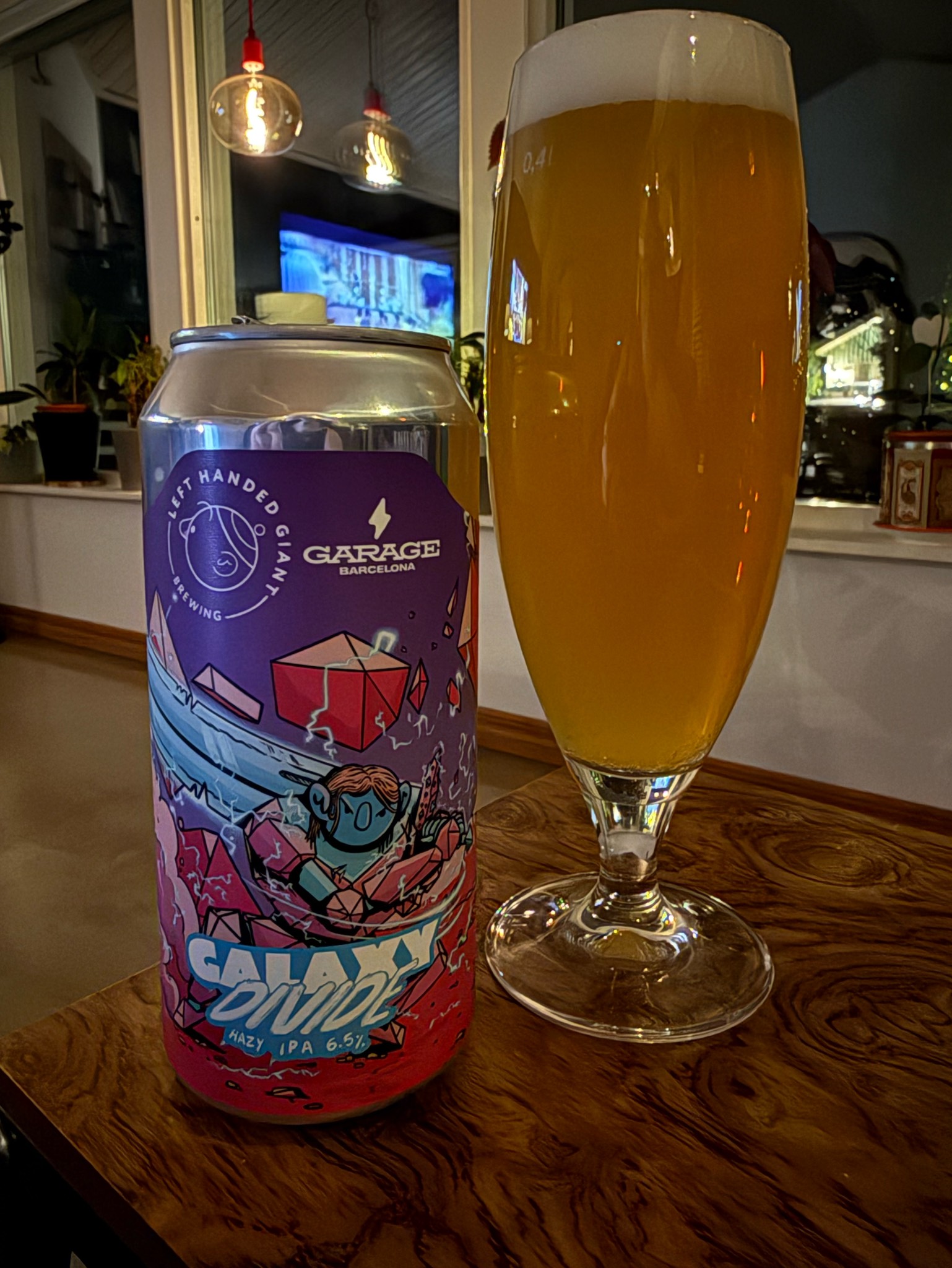 Galaxy divide, Left Handed Giant Brewing
