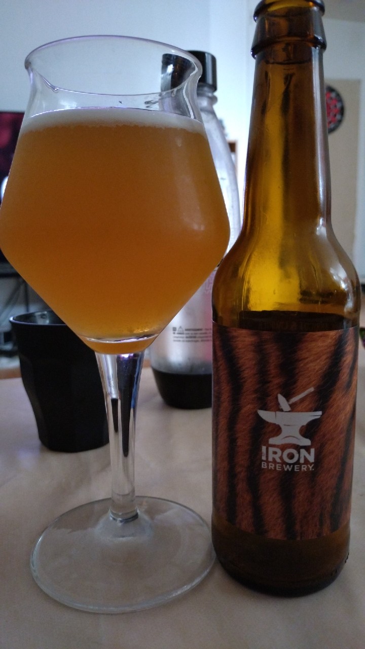 Gose Abricot & Laurier Élevée 9 Mois en Barriques, Brasserie Iron