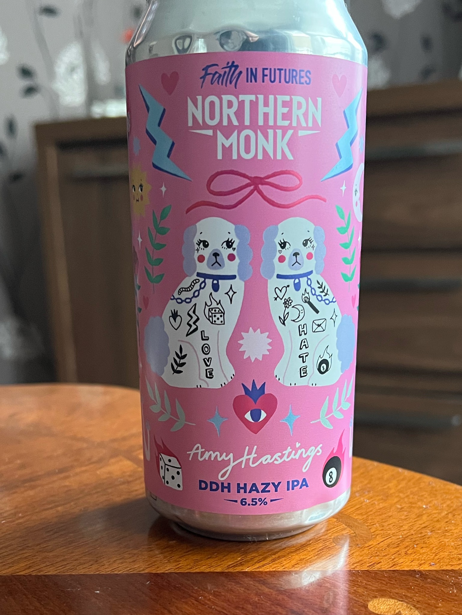 Faith In Futures // Amy Hastings // DDH Hazy IPA, England