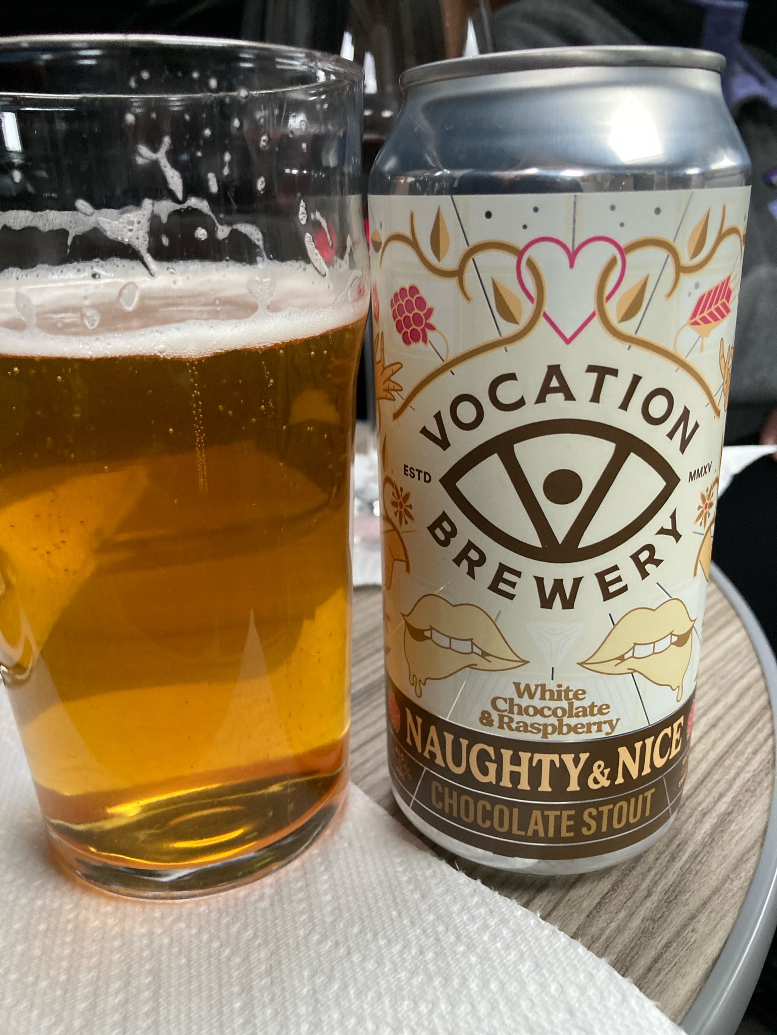 Naughty & Nice - White Chocolate & Raspberry Stout, England