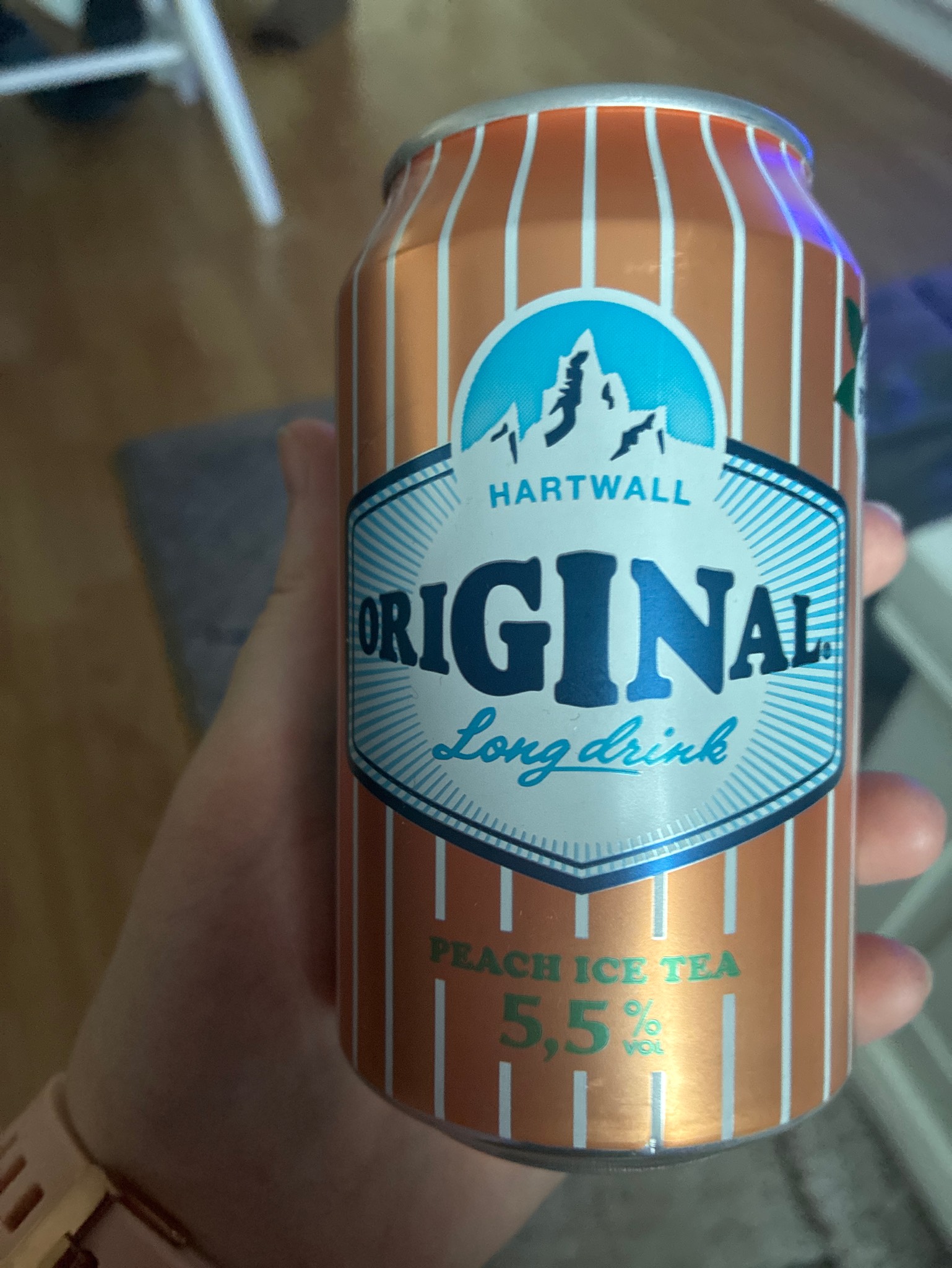 Original Long Drink Peach Ice Tea, Finland