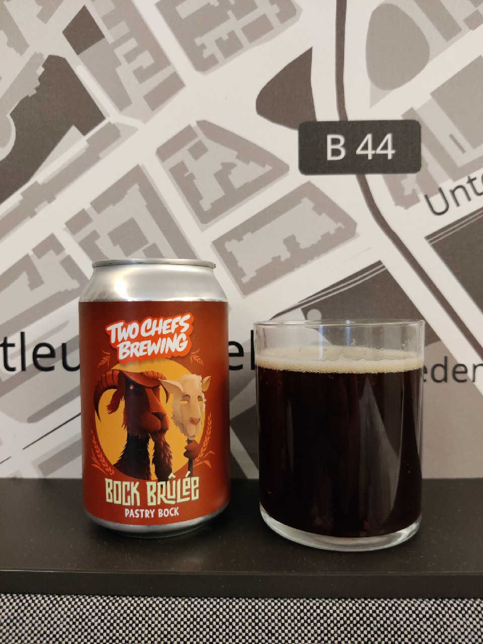 Bock Brûlée, Two Chefs Brewing