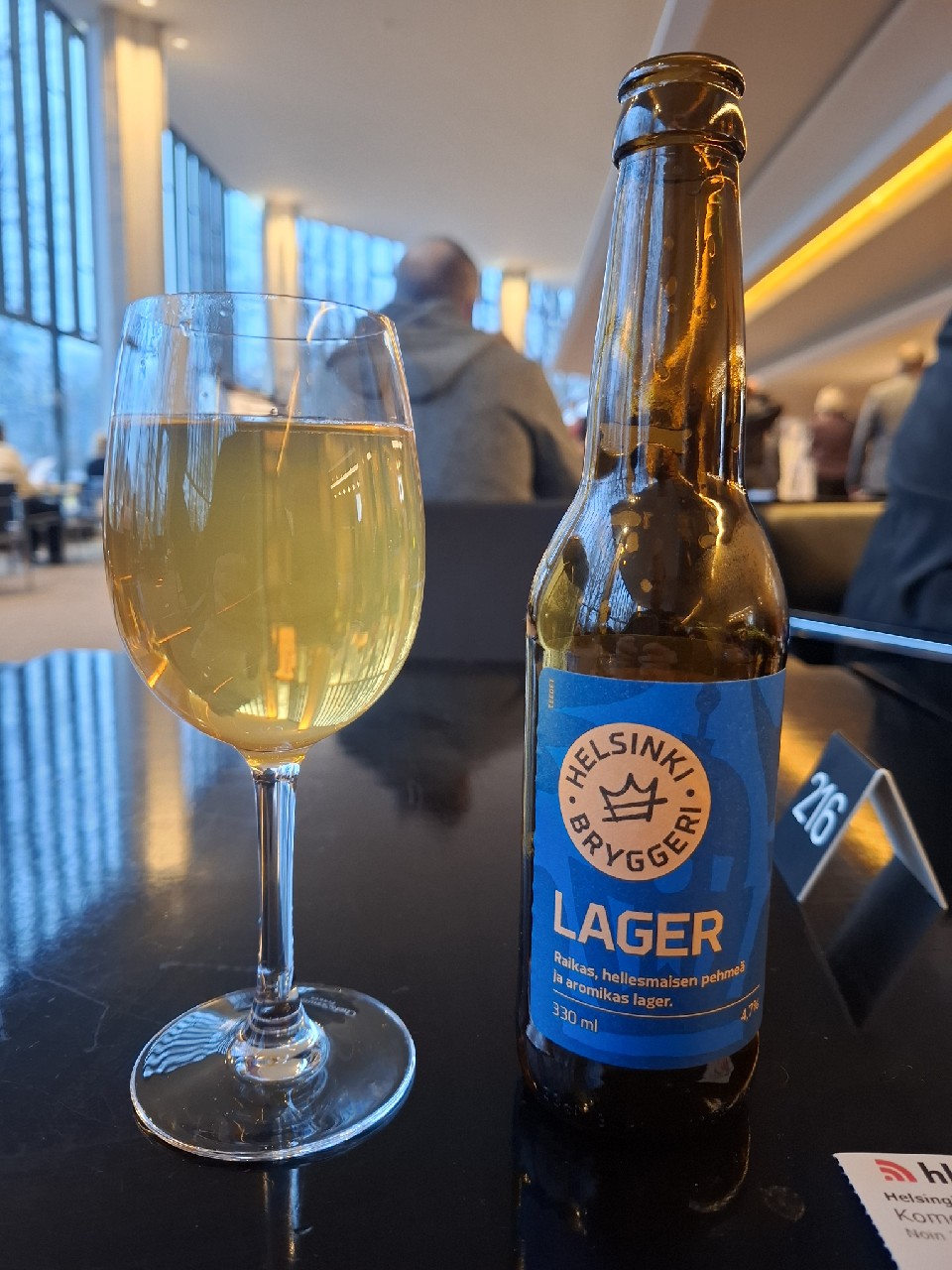 Bryggeri Lager, Helsinki Bryggeri Brewhouse (Royal Unibrew)