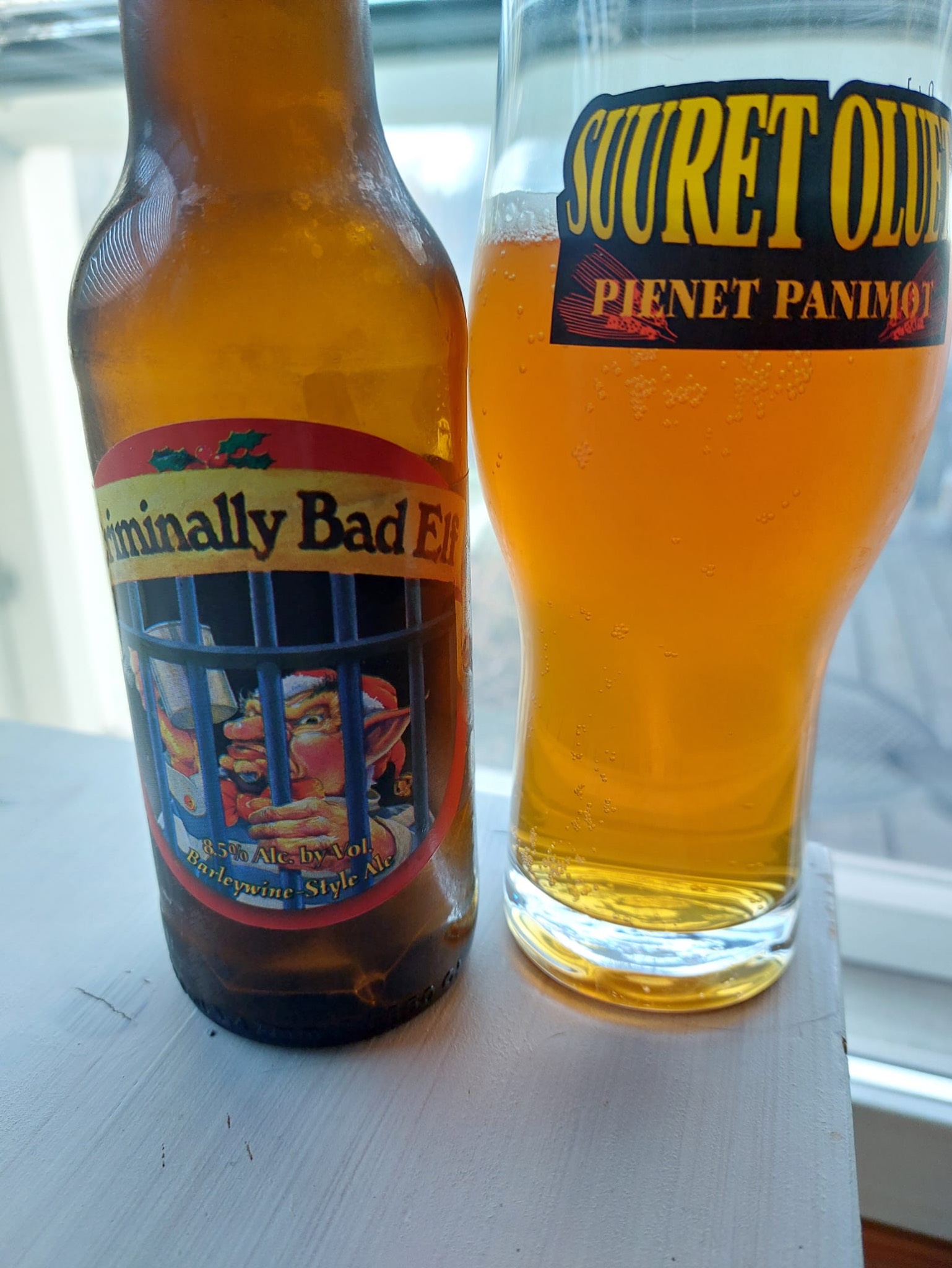 Criminally Bad Elf 8.5%, Ridgeway Brewing