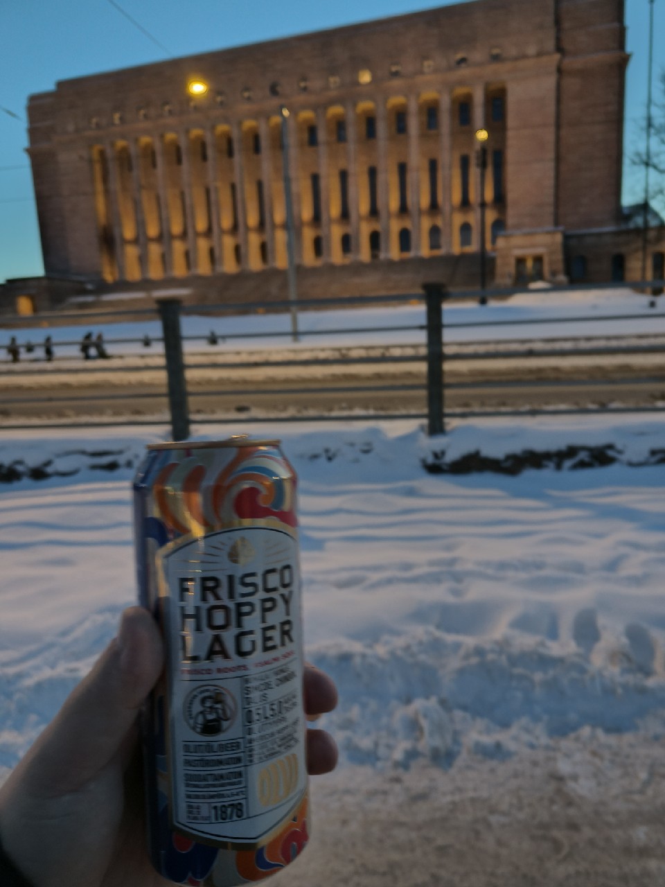 Frisco Hoppy Lager, Finland