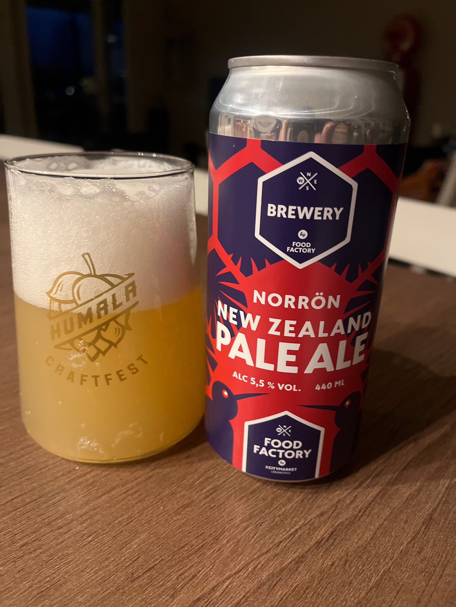 Norrön New Zealand Pale Ale, Food Factory Brewery by K-Citymarket Länsikeskus