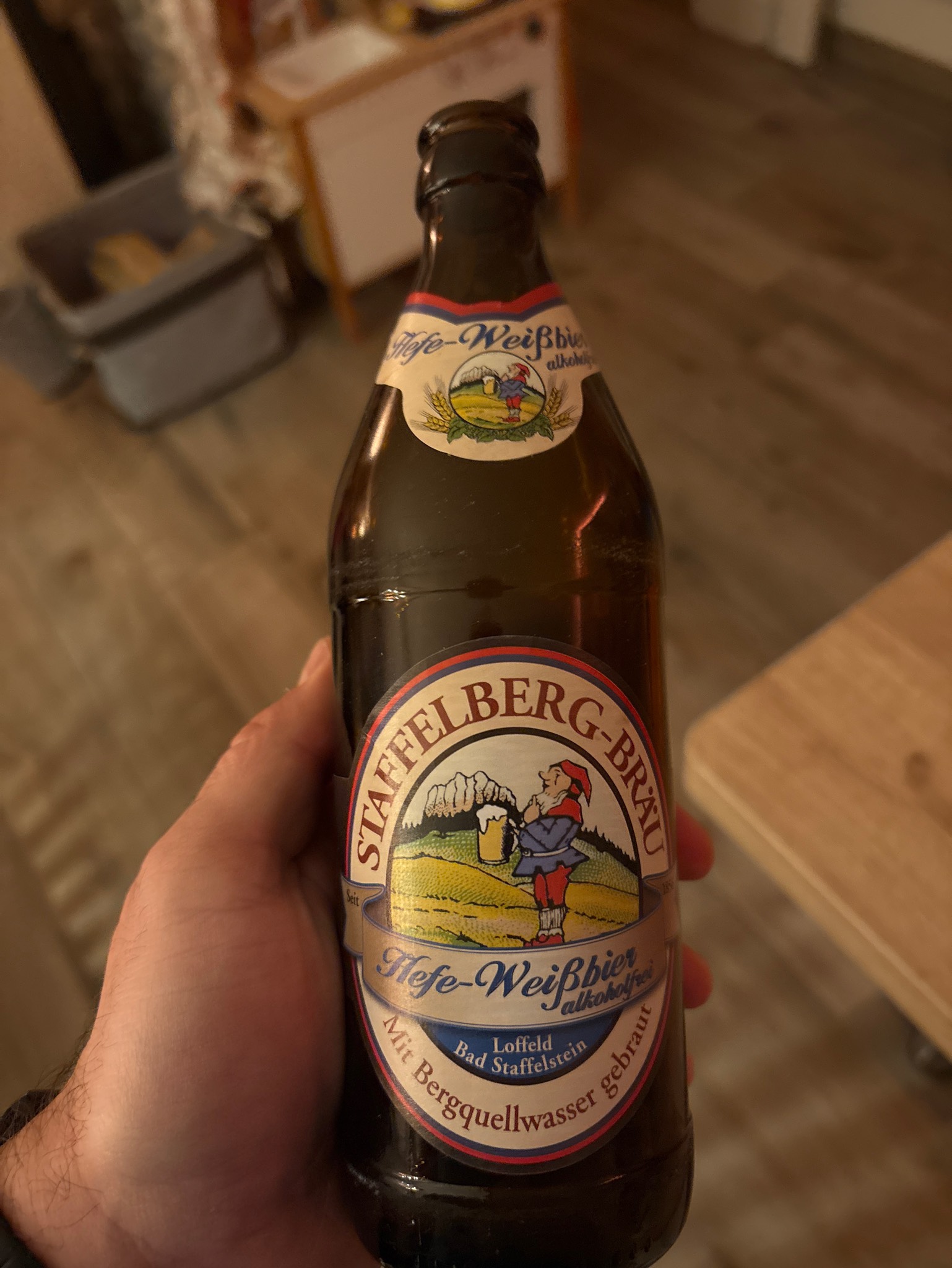 Hefe-Weißbier Alkoholfrei, Staffelberg-Bräu