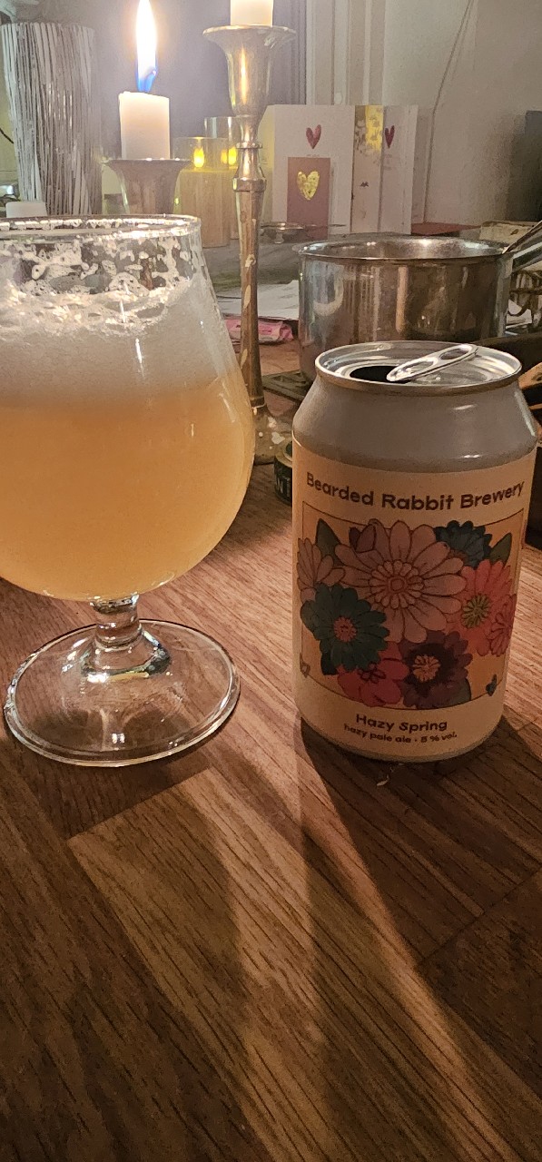 Hazy Spring, Bearded Rabbit Brewery