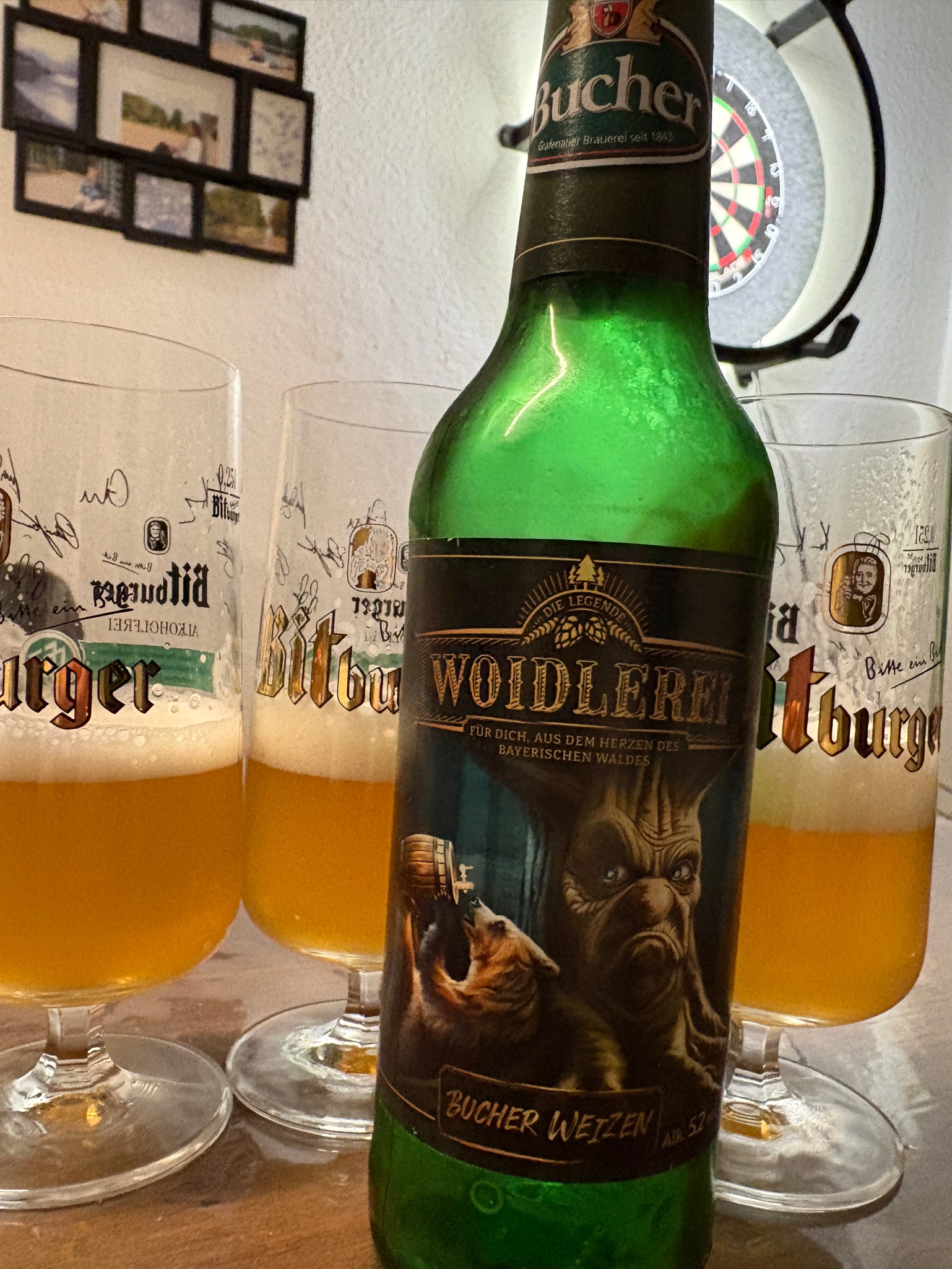 woidlerei bucher weizen, Bucher Bräu