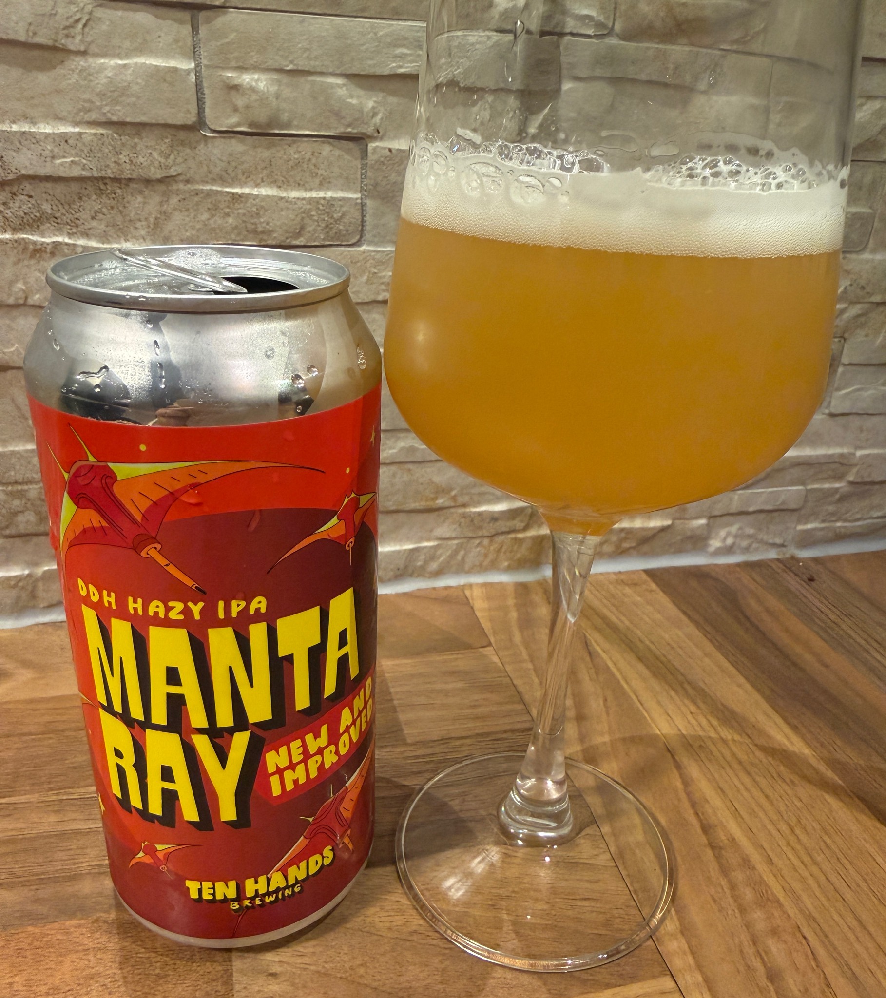Manta rey new and improved, Ten Hands Brewing