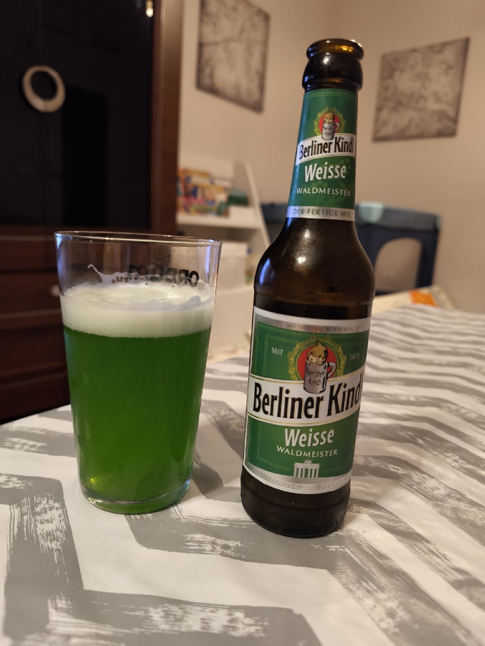 Berliner Kindl Weisse Waldmeister, Berliner Kindl Schultheiss Brauerei (Oetker Group)