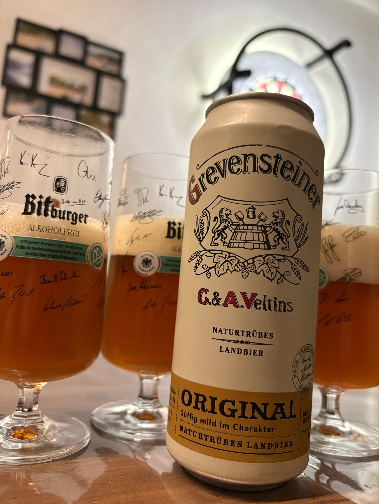 Grevensteiner Original Naturtrübes Landbier, Brauerei C.& A. Veltins