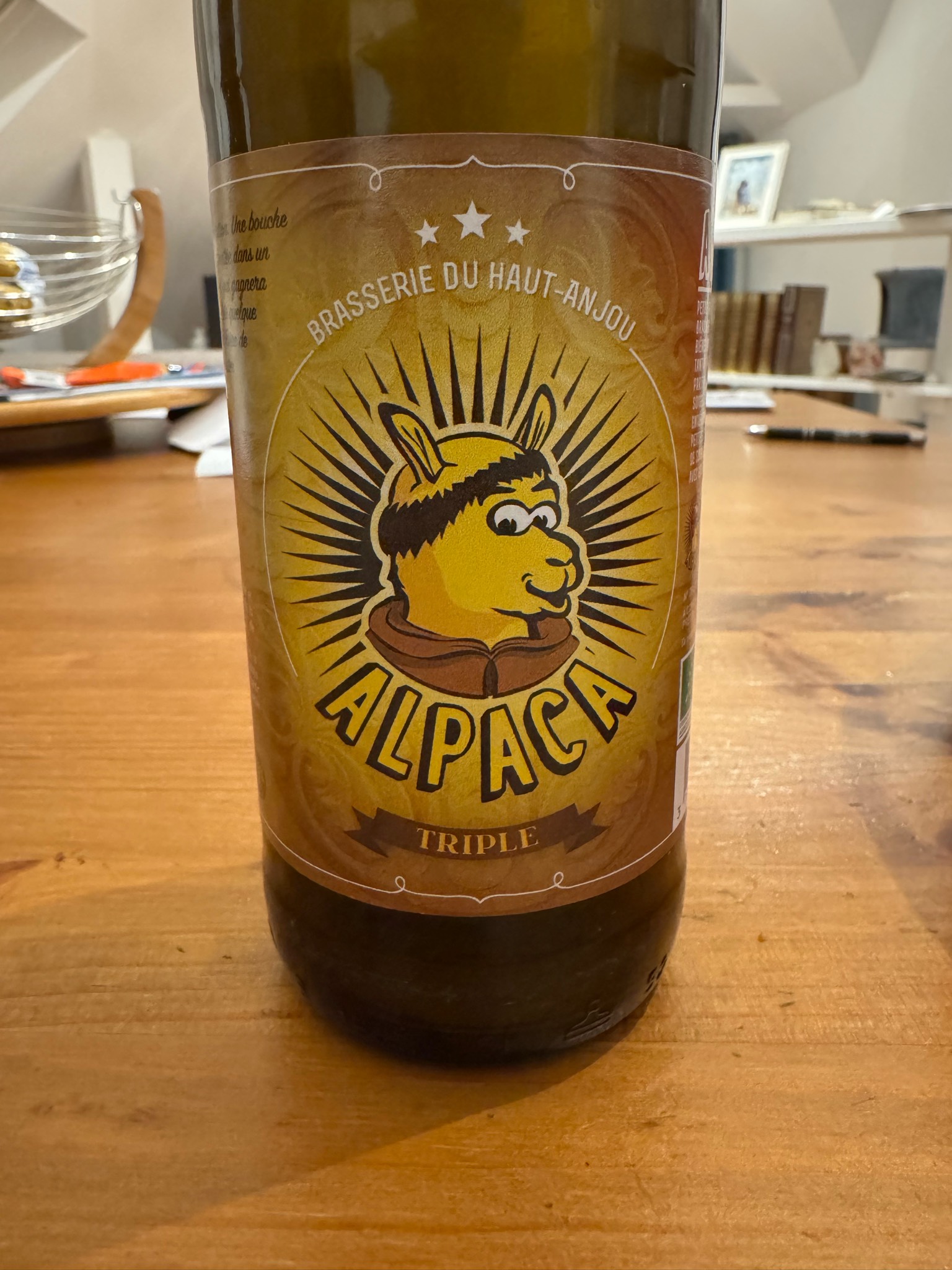 Alpaca Triple, Brasserie Alpaca