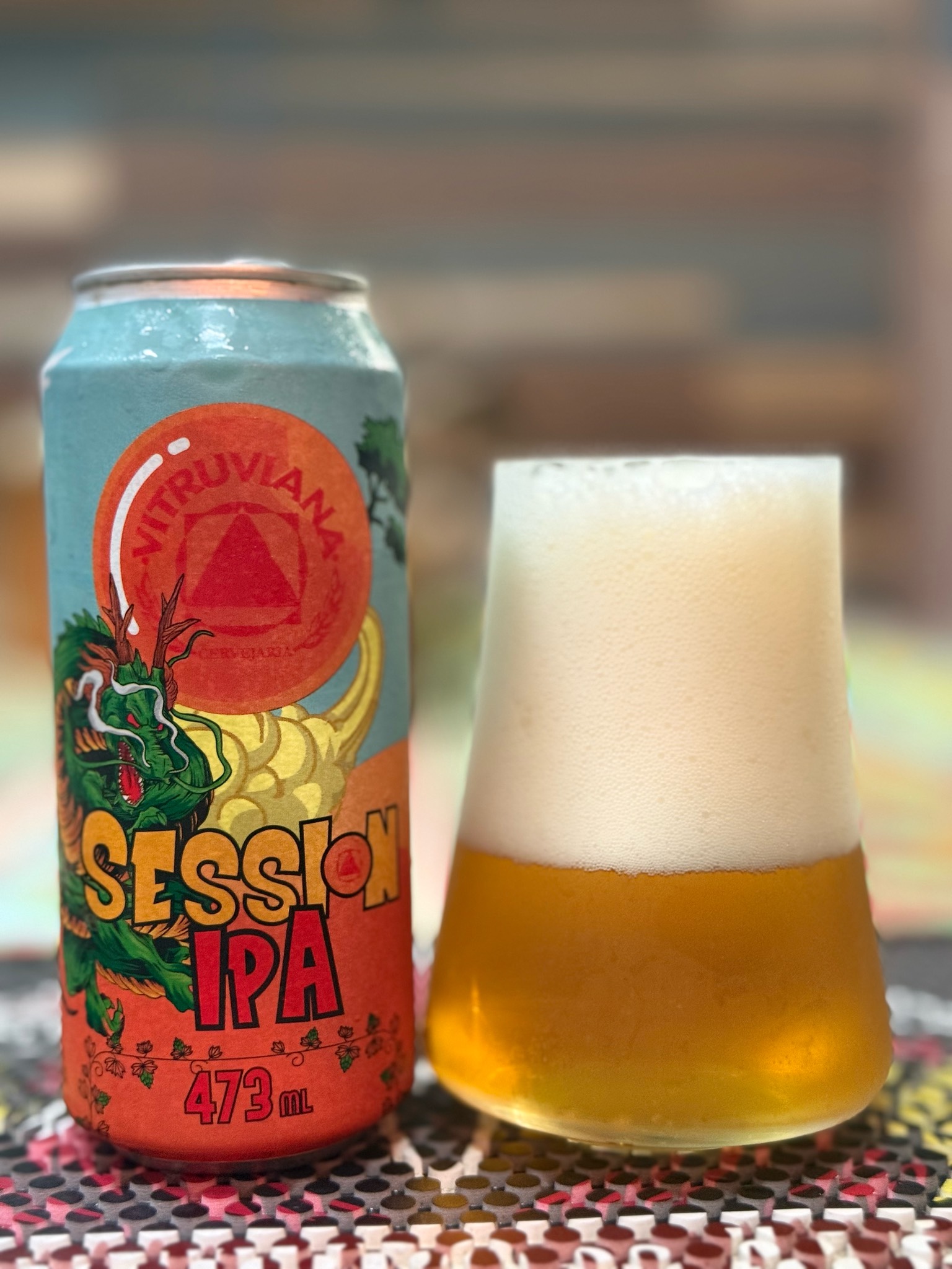 Vitruviana Session IPA, Cervejaria Vitruviana