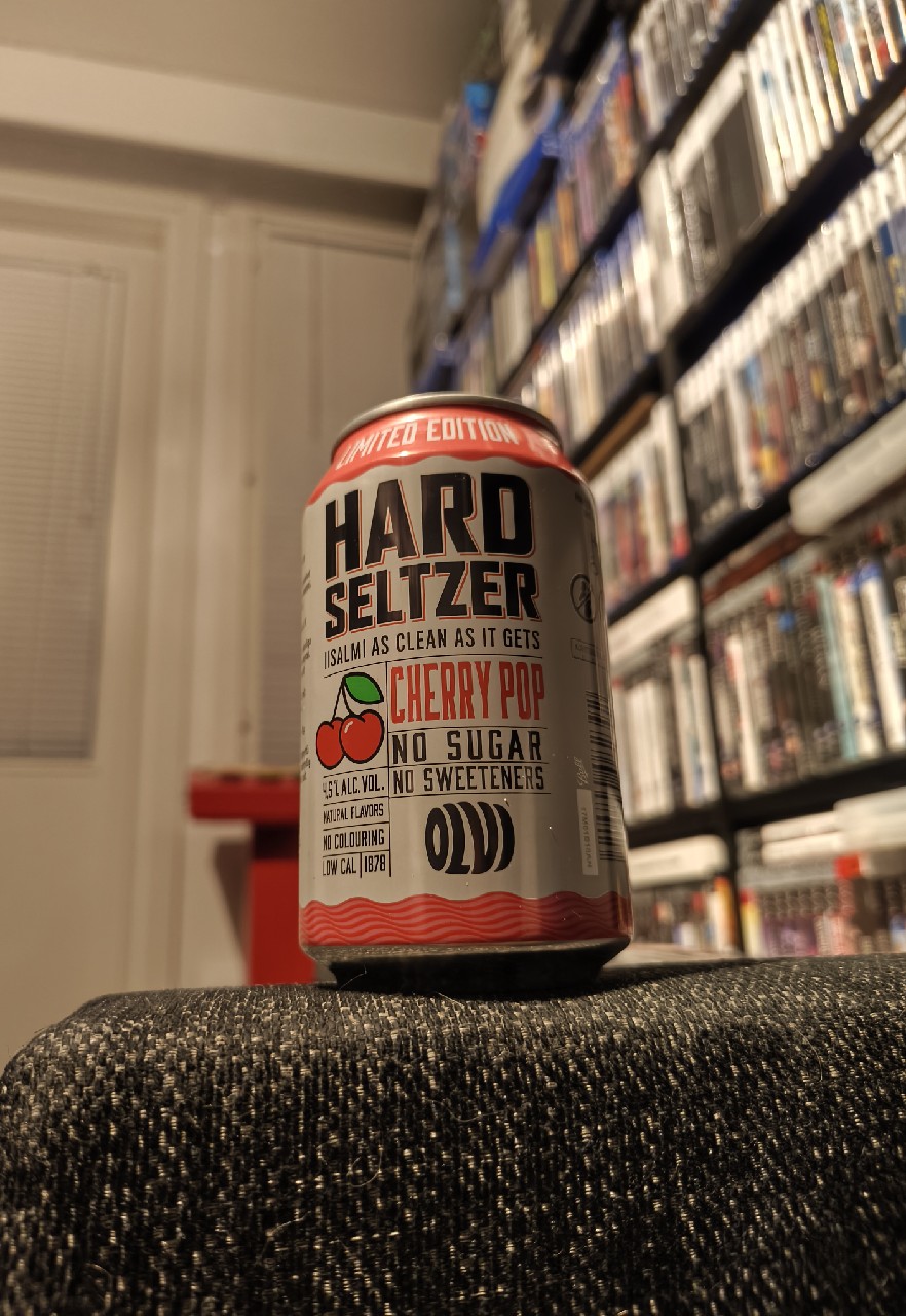 Hard Seltzer Cherry Pop, Finland