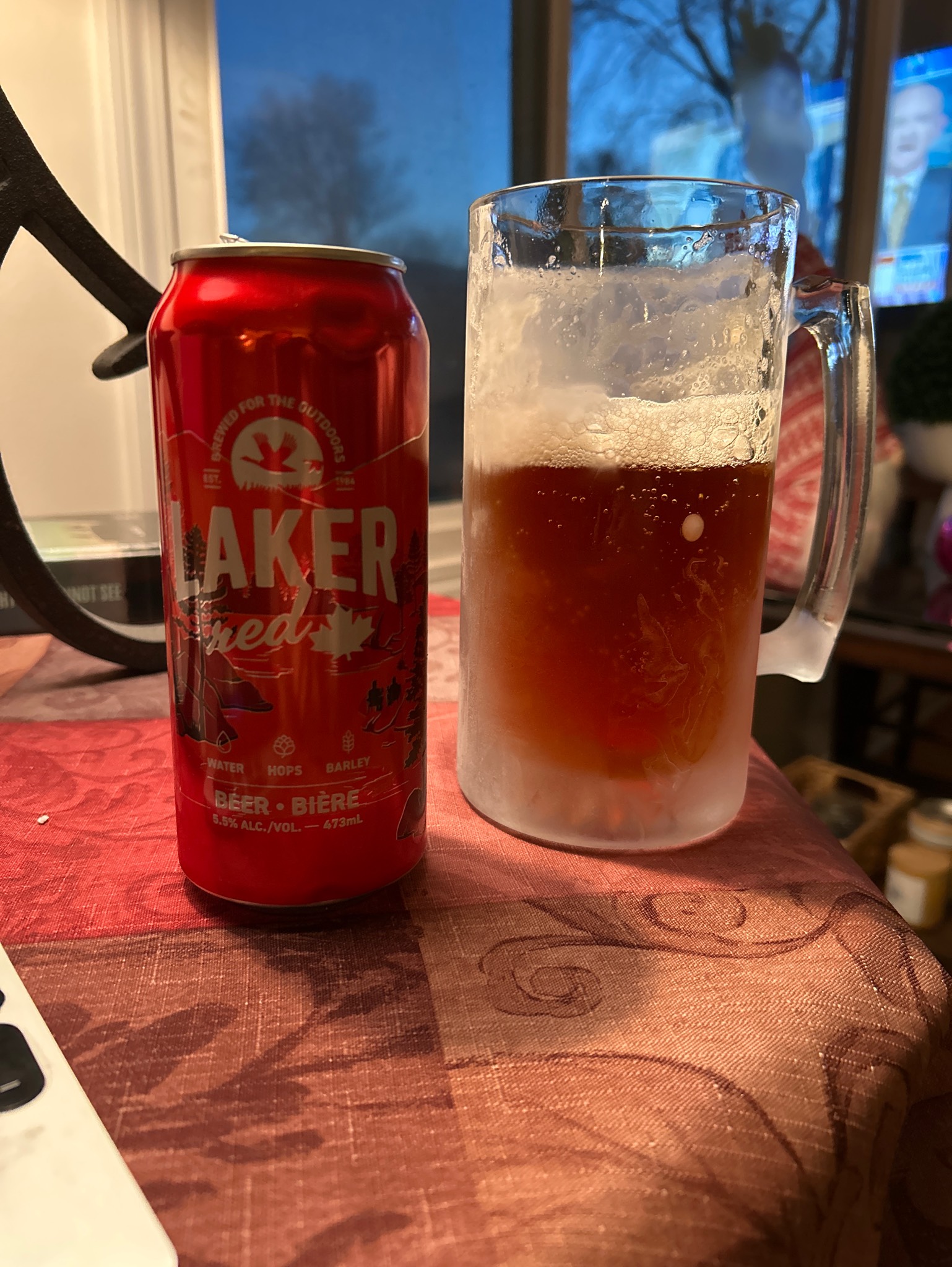 Laker Red 5.5, Brick Brewing Company