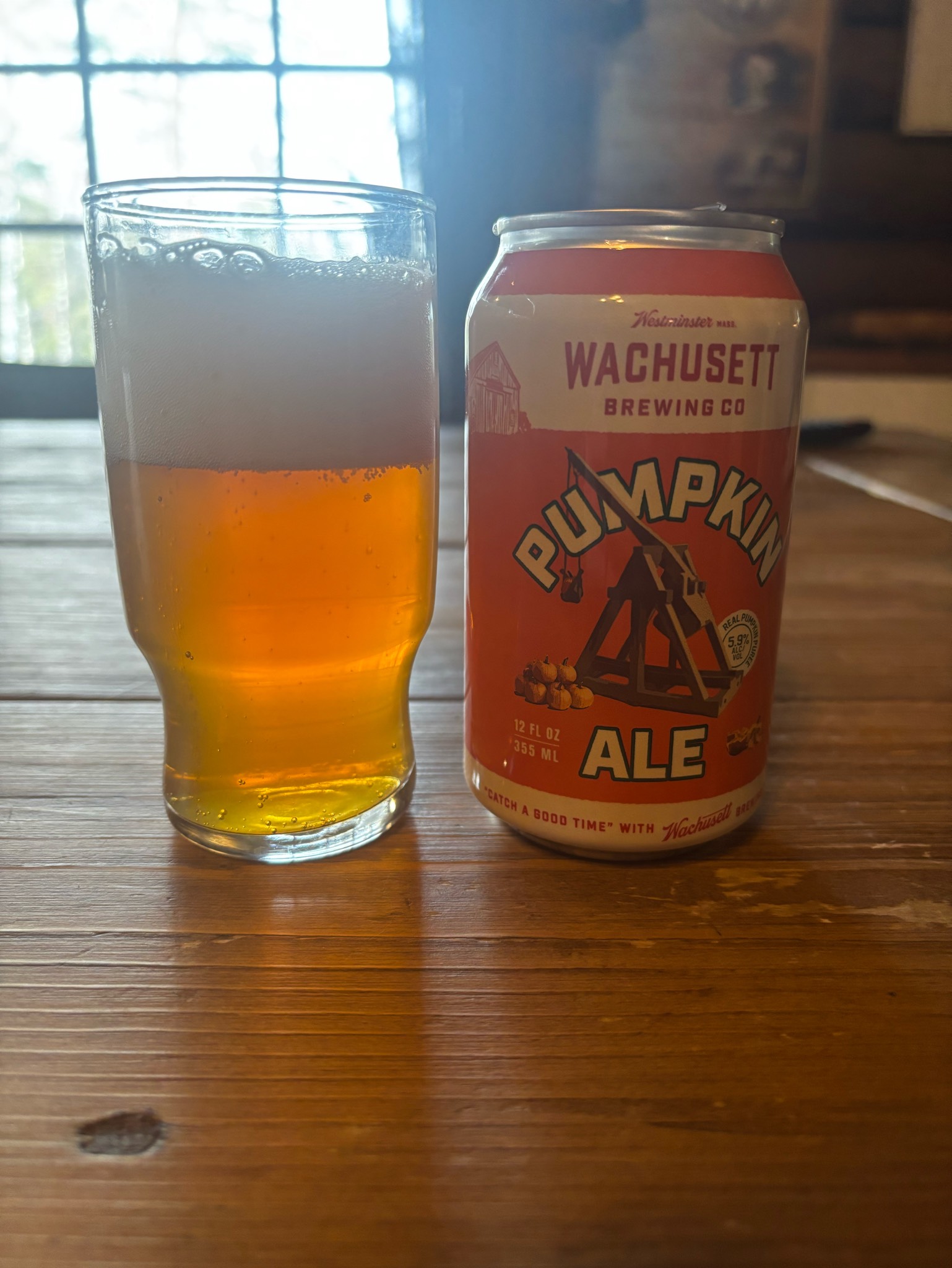 Pumpkin Ale, Wachusett Brewing Company