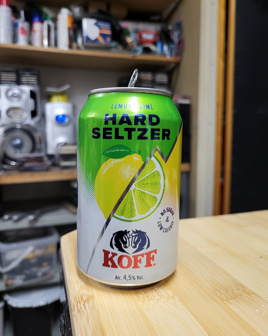 KOFF Hard Seltzer Lemon & Lime, Finland