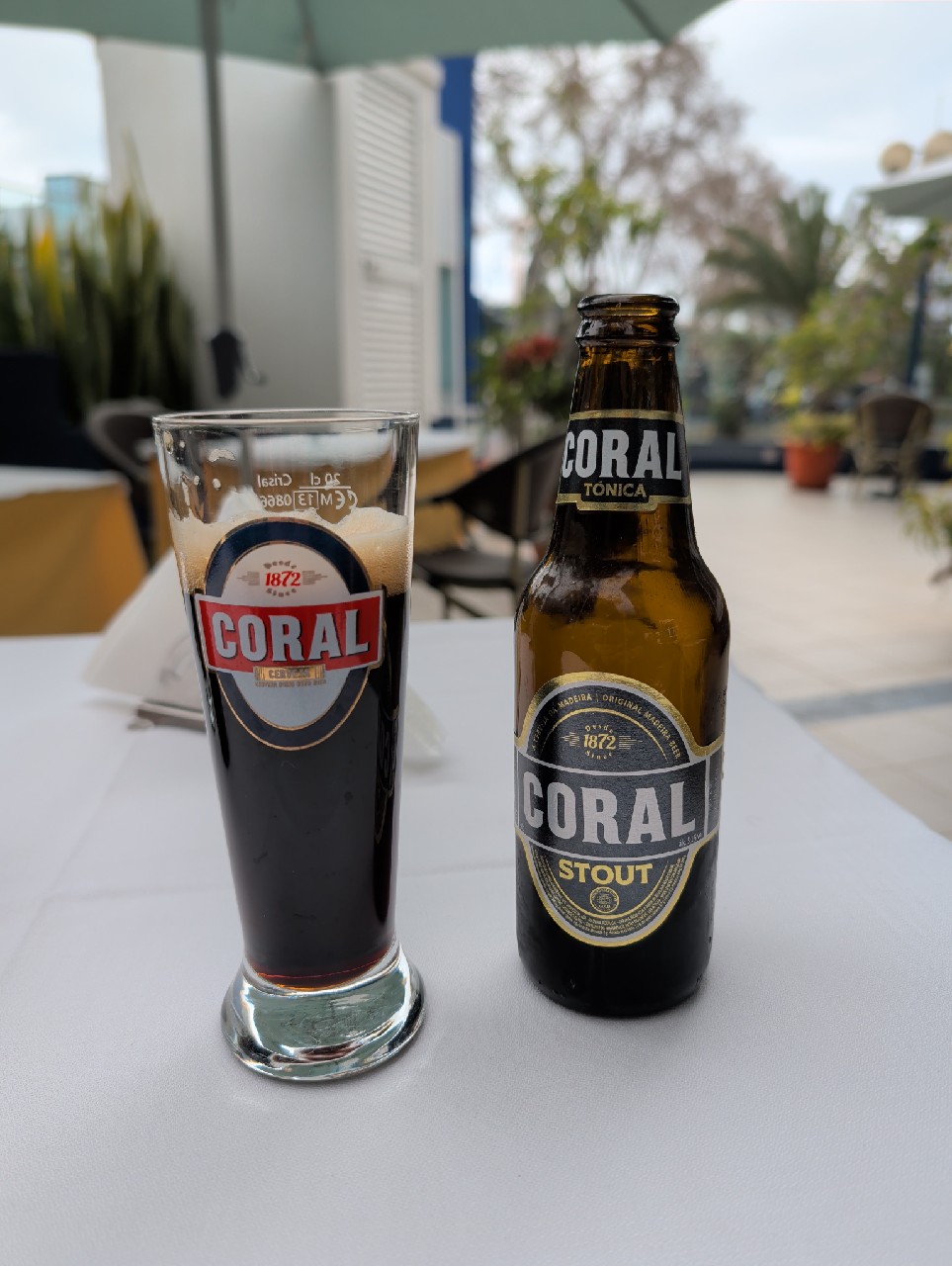 Coral Tónica Stout, Empresa De Cervejas Da Madeira