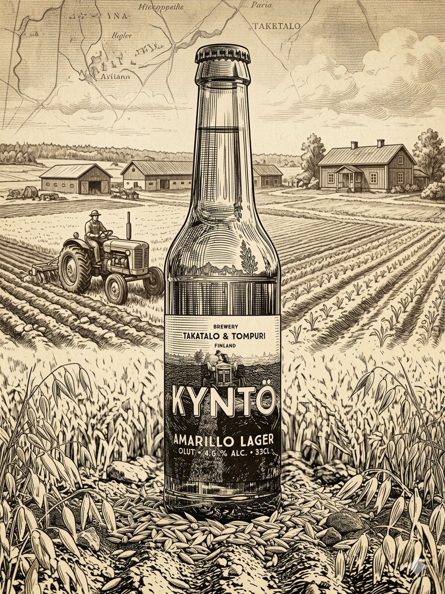 Kyntö Amarillo Lager, Finland