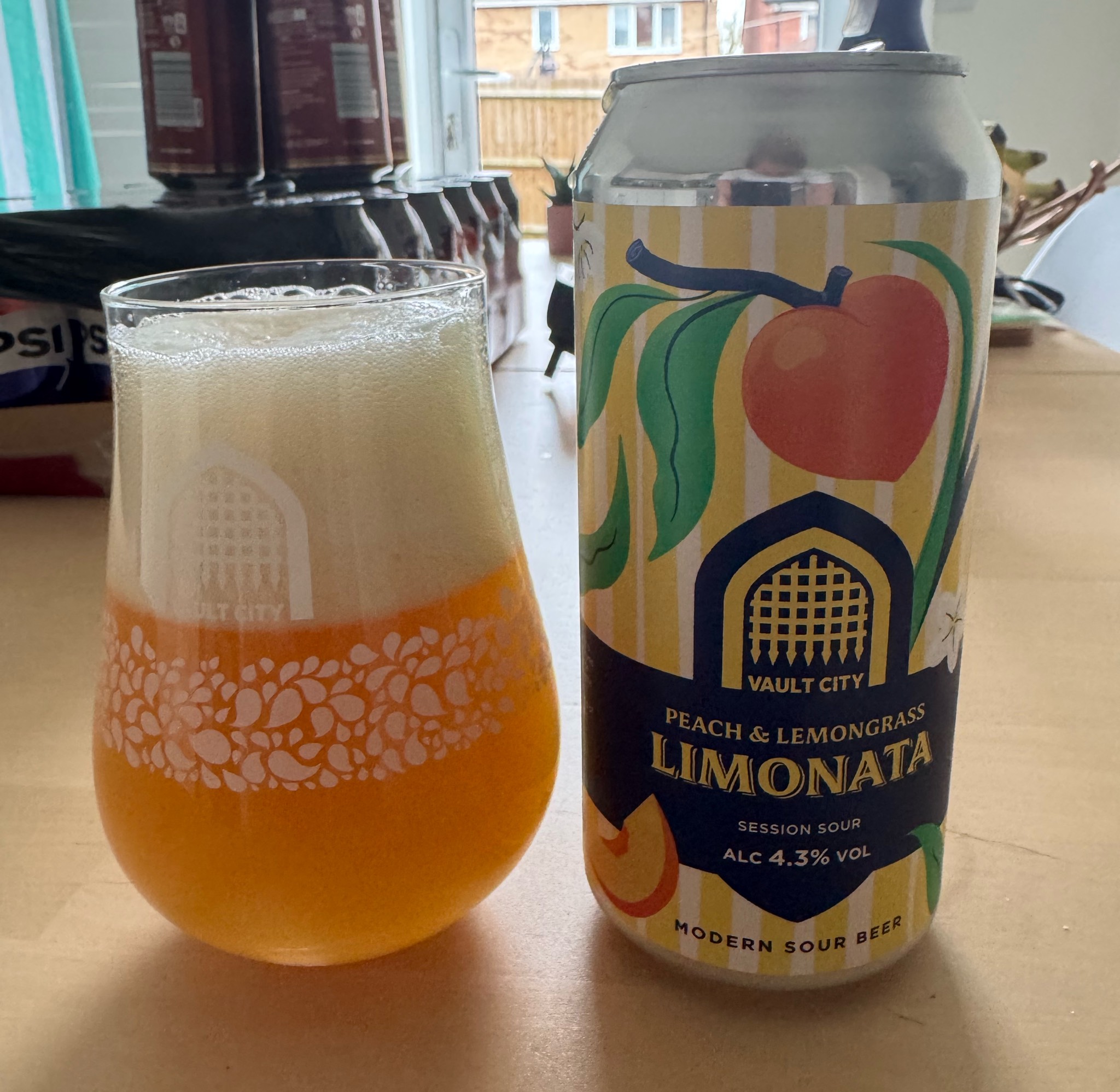 Peach & Lemongrass Limonata, Scotland