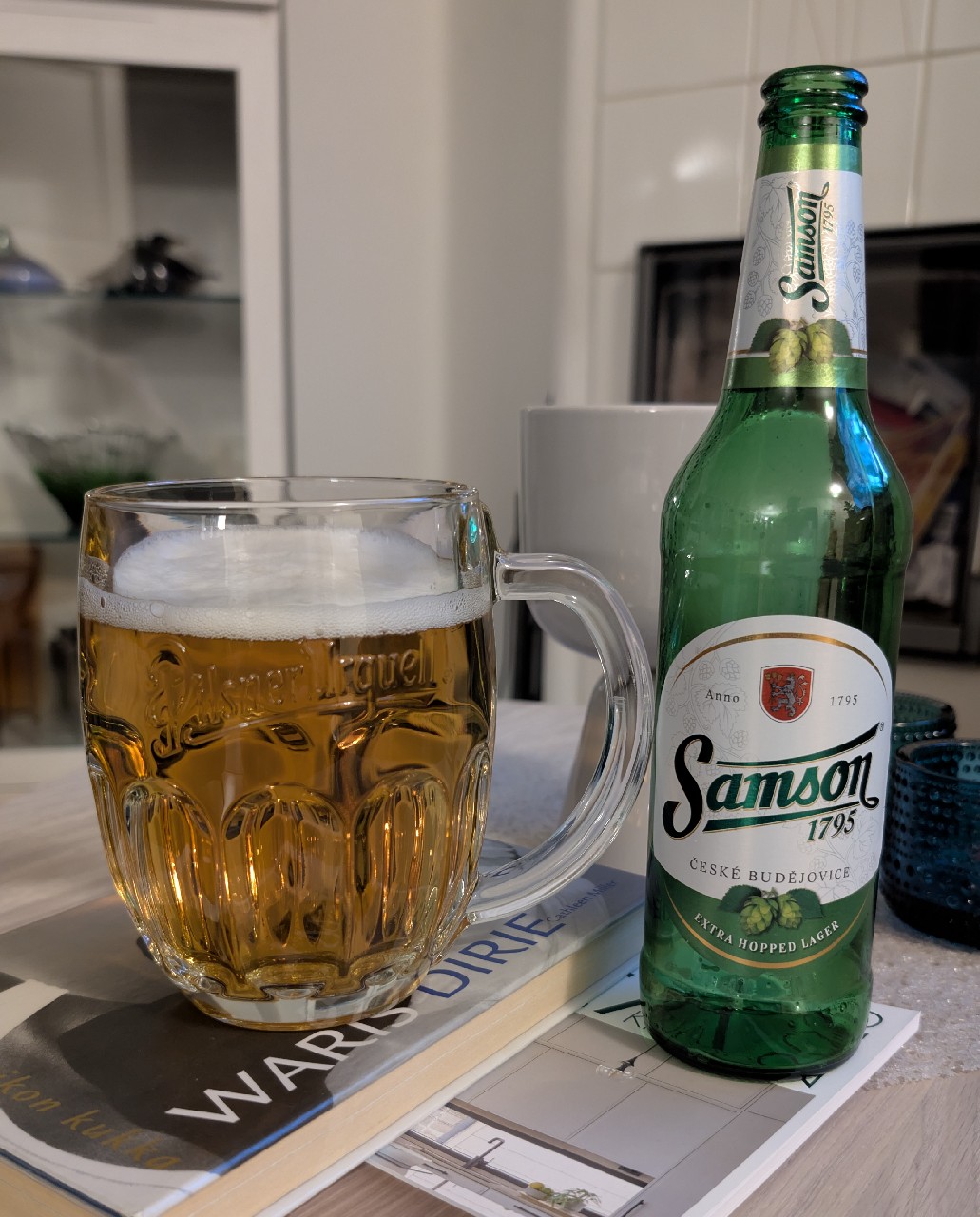 Nachmelený Ležák, Pivovar Samson (A-B InBev)