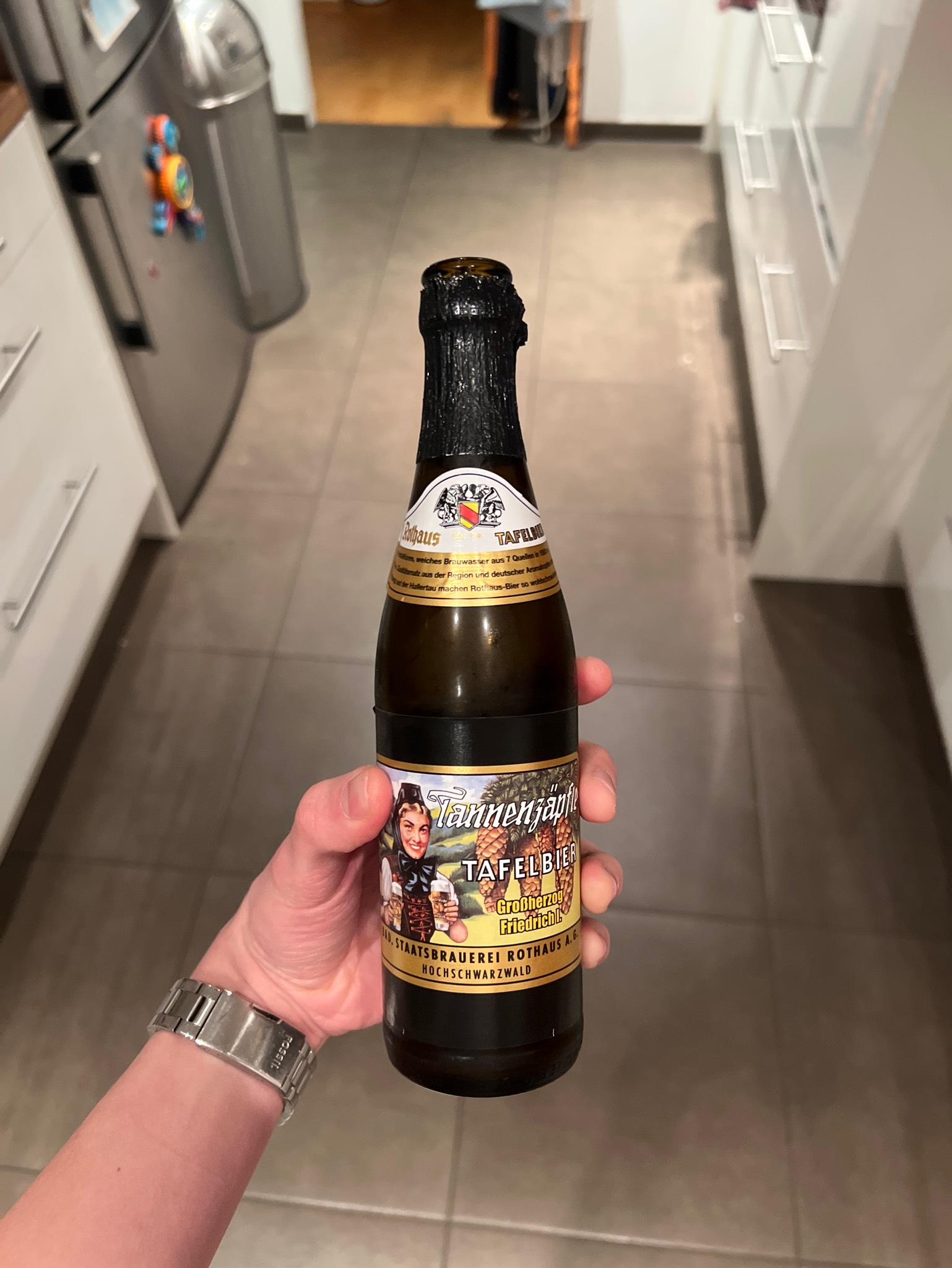 Tannenzäpfle Tafelbier, Badische Staatsbrauerei Rothaus