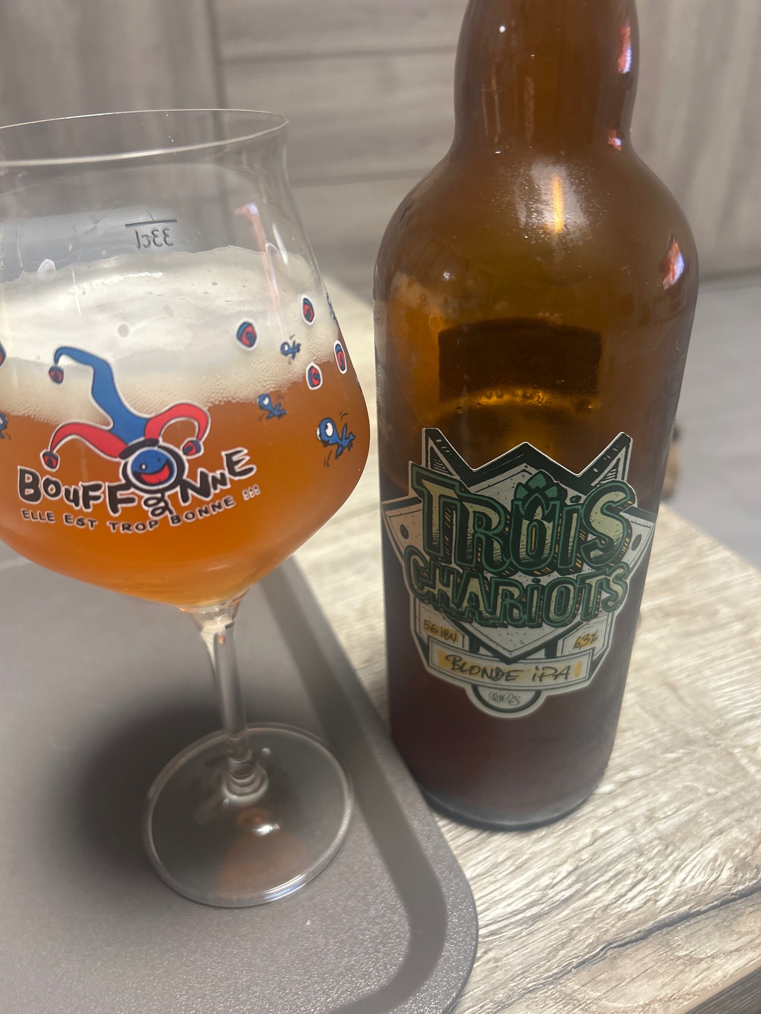 Trois Chariots Blonde IPA, France