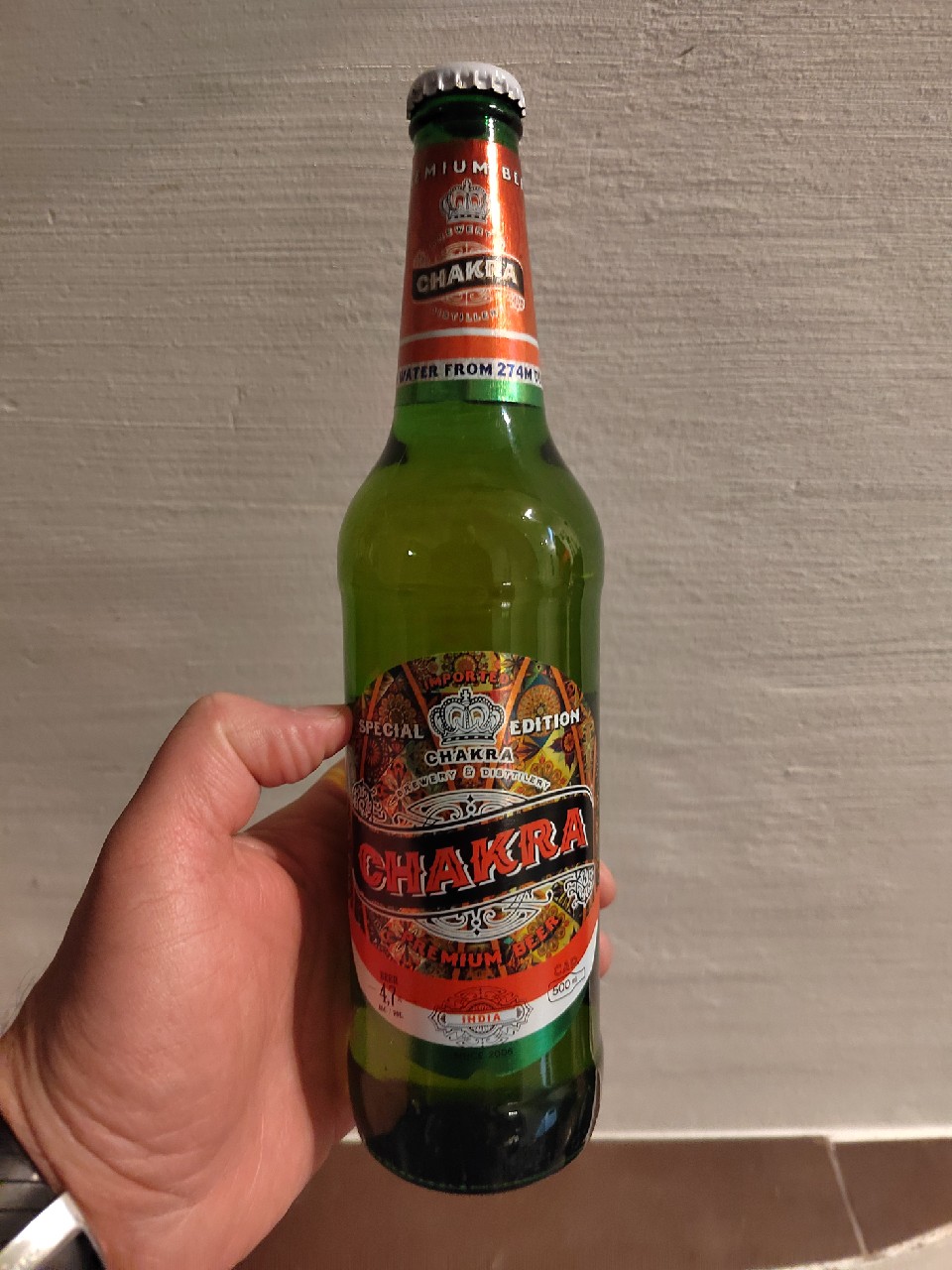 Chakra Premium Beer, Chakra Brewery & Distillery PVT.Ltd