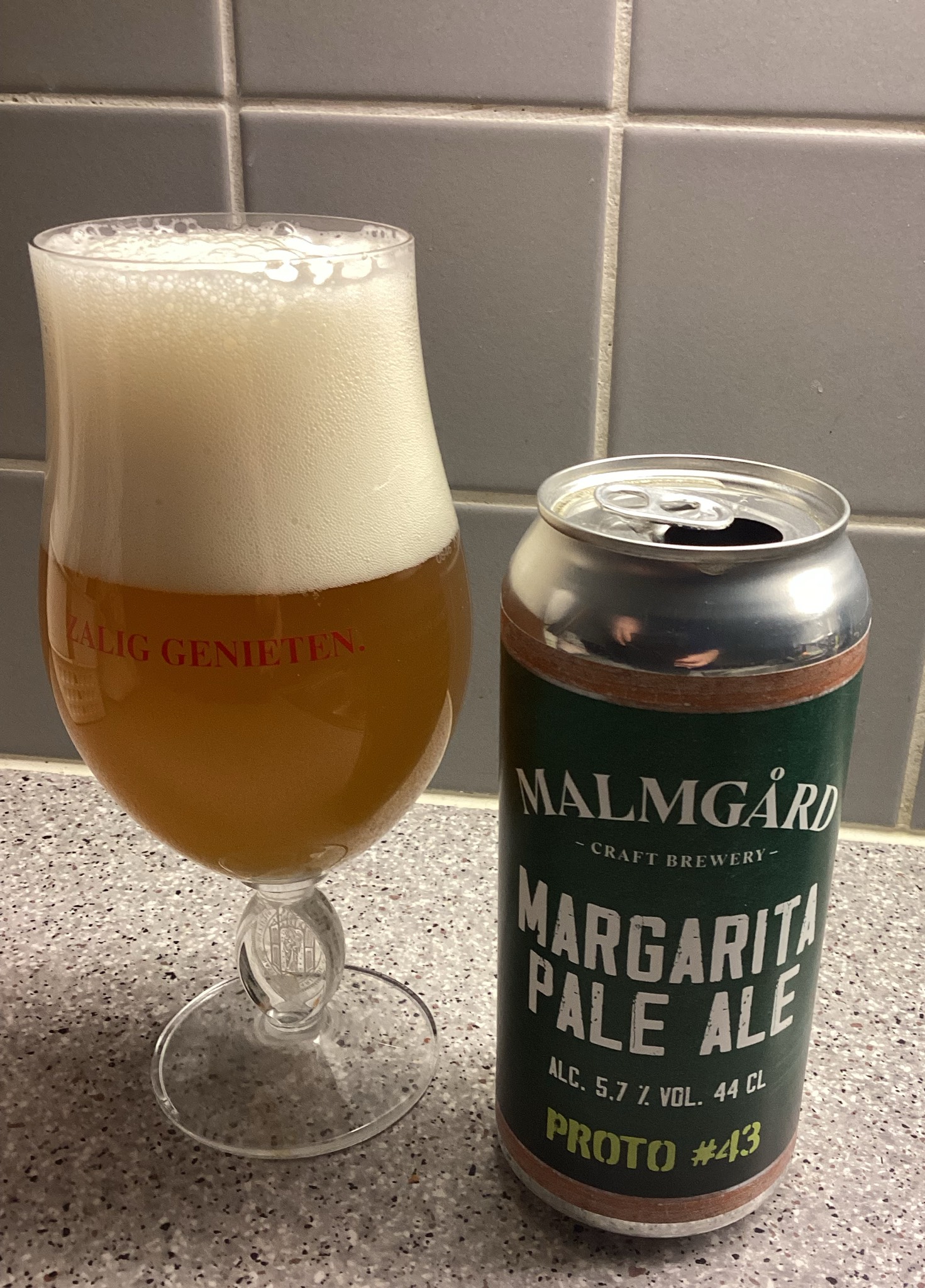 proto#43 margarita pale ale, Malmgårdin Panimo