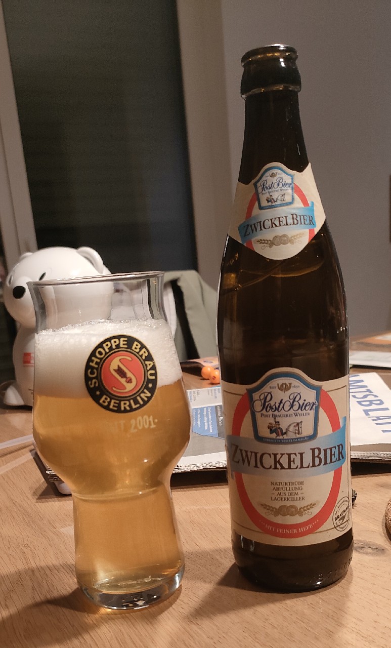 Zwickel-Bier, Post Brauerei Weiler