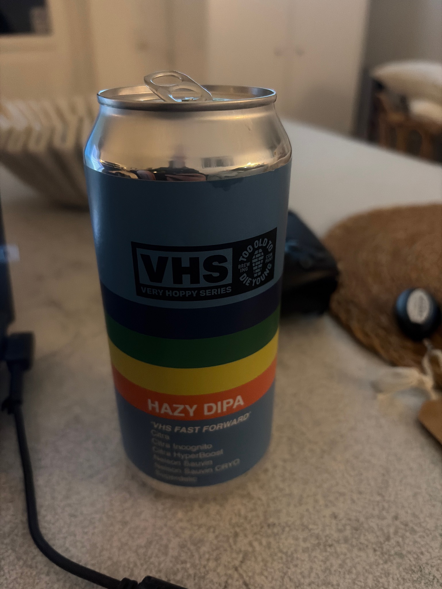 VHS Fast Forward, Too Old To Die Young Brewing Co.