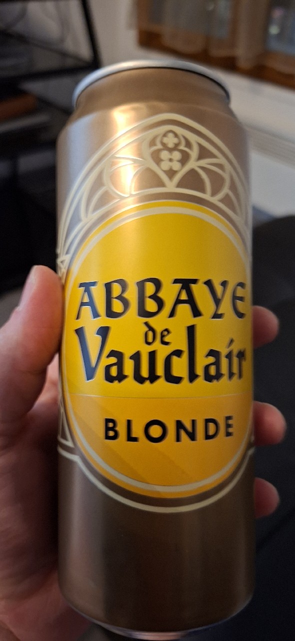 Abbaye de Vauclair Blonde, Brasserie Champigneulles (TCB)