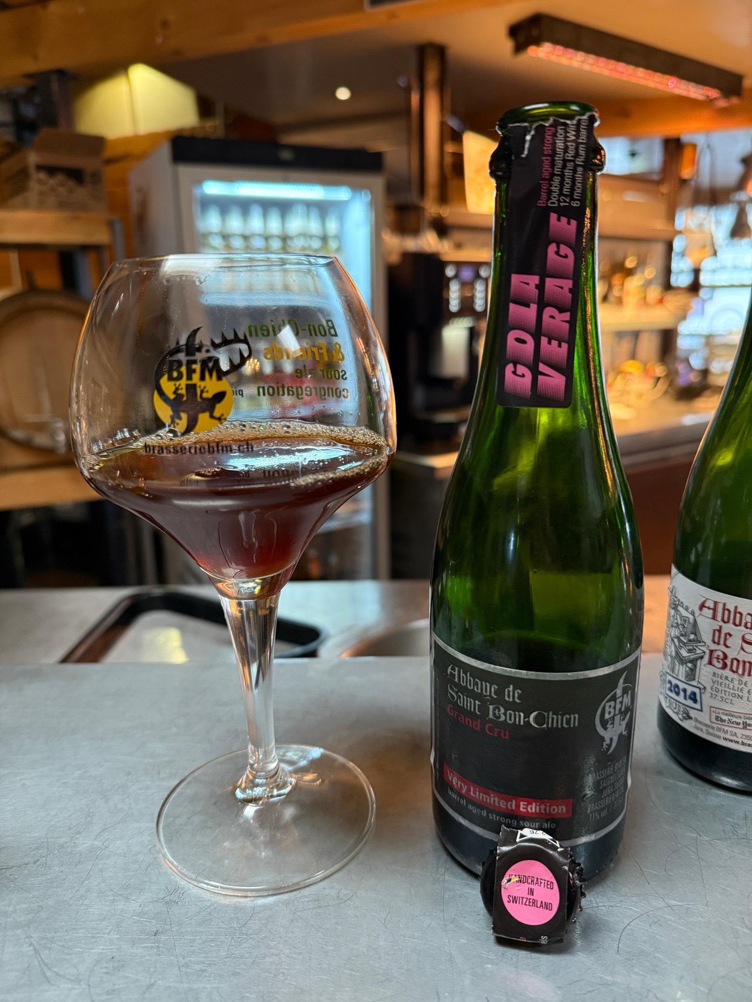 ABBAYE DE SAINT BON-CHIEN – GRAND CRU GOLA VERAGE, BFM (Brasserie des Franches-Montagnes)