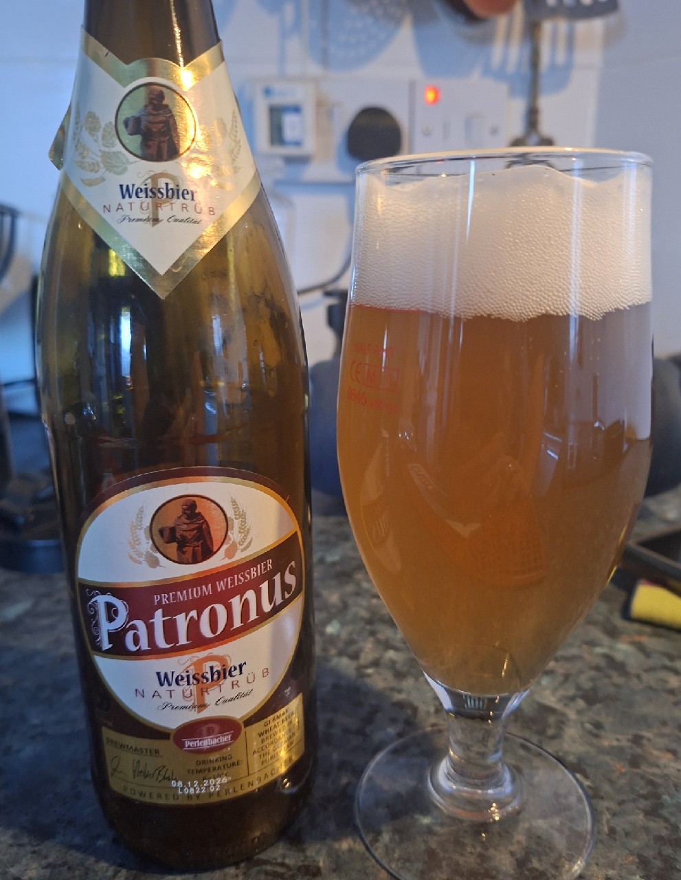 Patronus Premium Weissbier, Frankfurter Brauhaus (TCB Beverages)