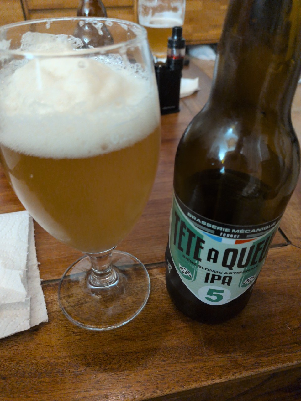 Tête À Queue, Brasserie Mécanique