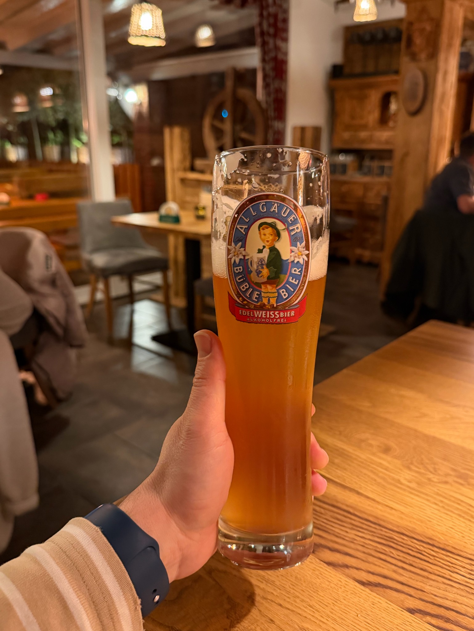 Allgäuer Büble Bier Edelweissbier Alkoholfrei, Allgäuer Brauhaus (Radeberger Gruppe)